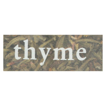 Load image into Gallery viewer, Simply Organic Thyme Leaf - Organic - Whole - Fancy Grade - .28 Oz - Case Of 6