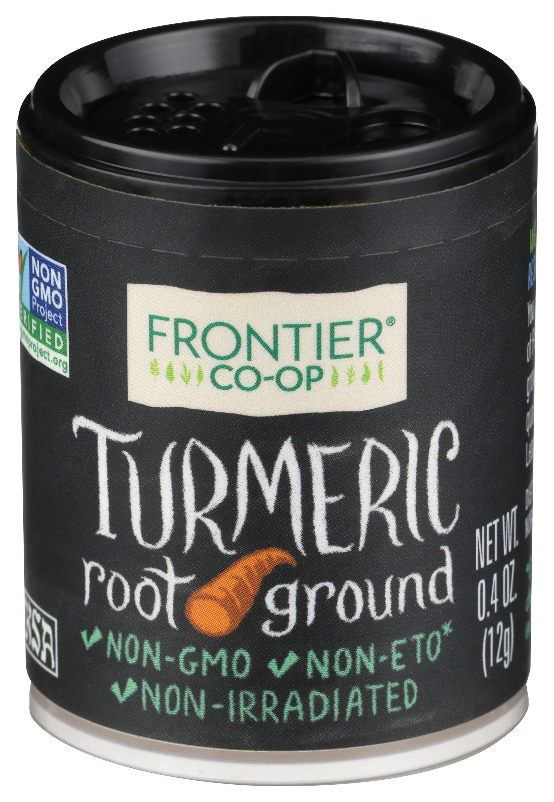 FRONTIER HERB SPICE TURMERIC ROOT GRND - Case of 6