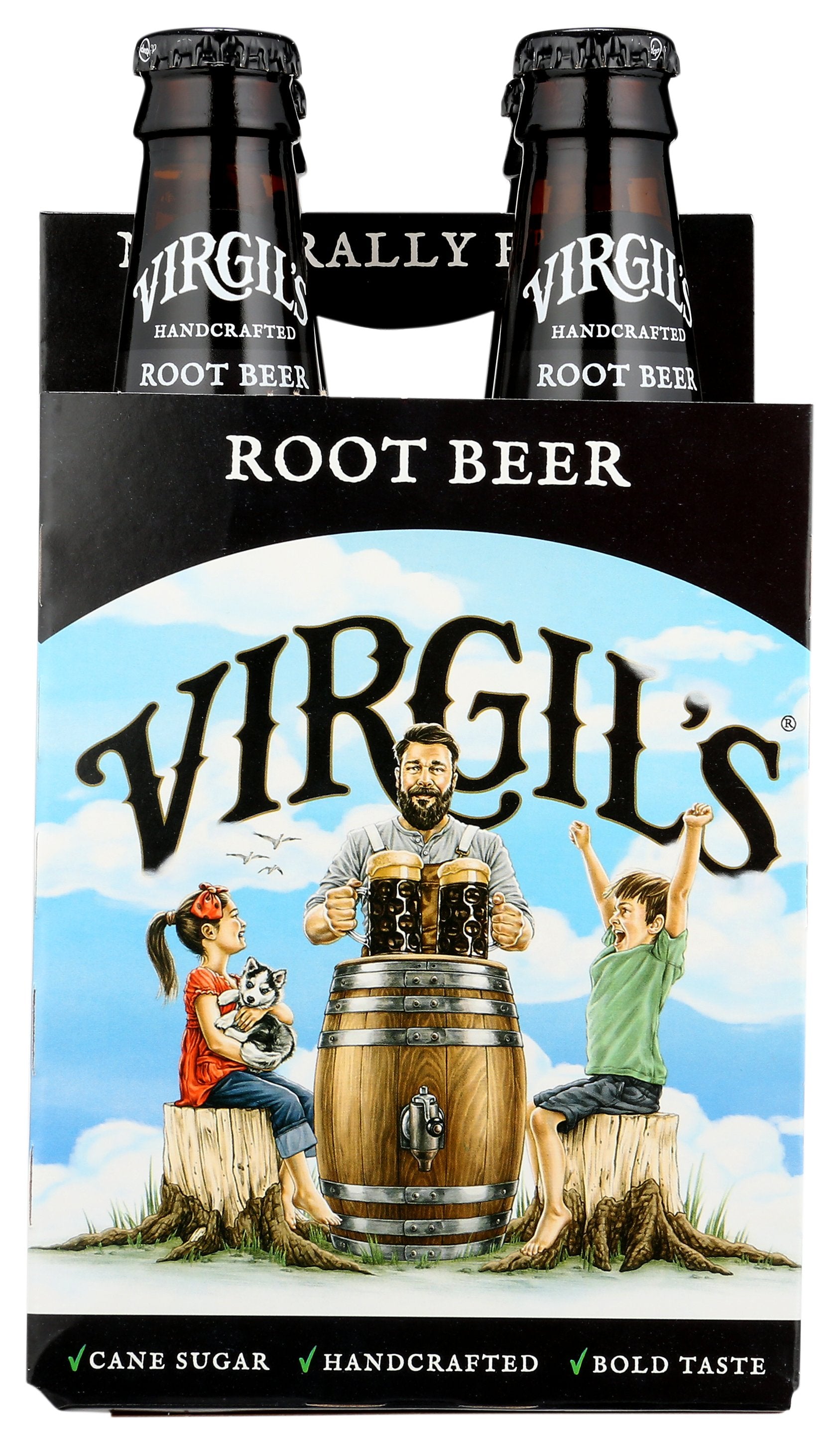 VIRGILS SODA ROOT BEER 4PK - Case of 6