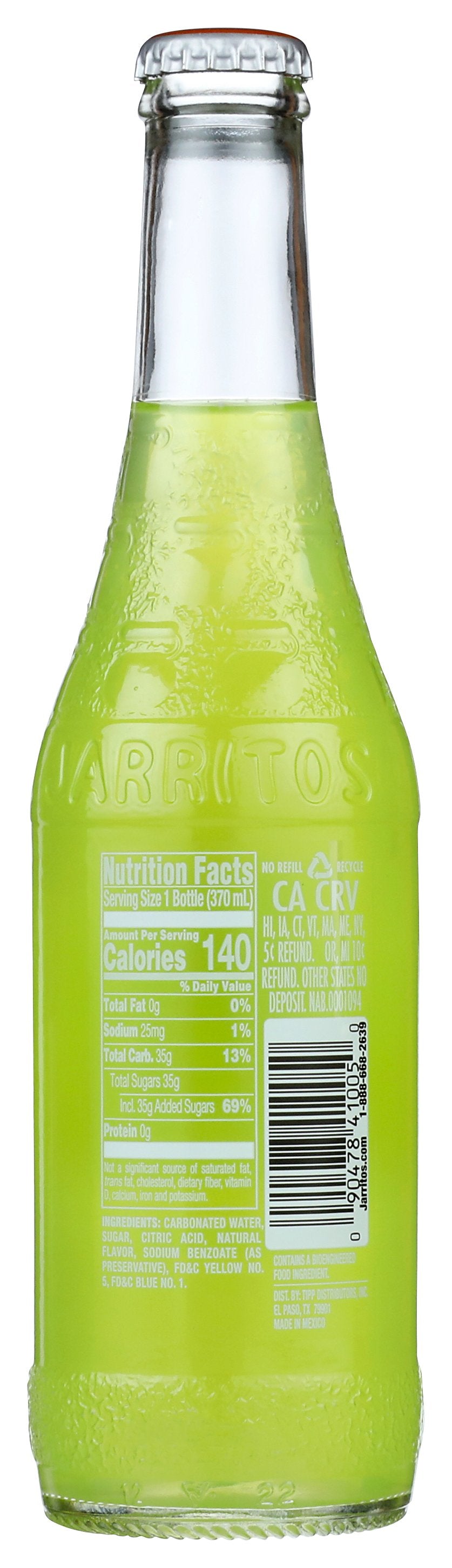 JARRITOS SODA LIME - Case of 24