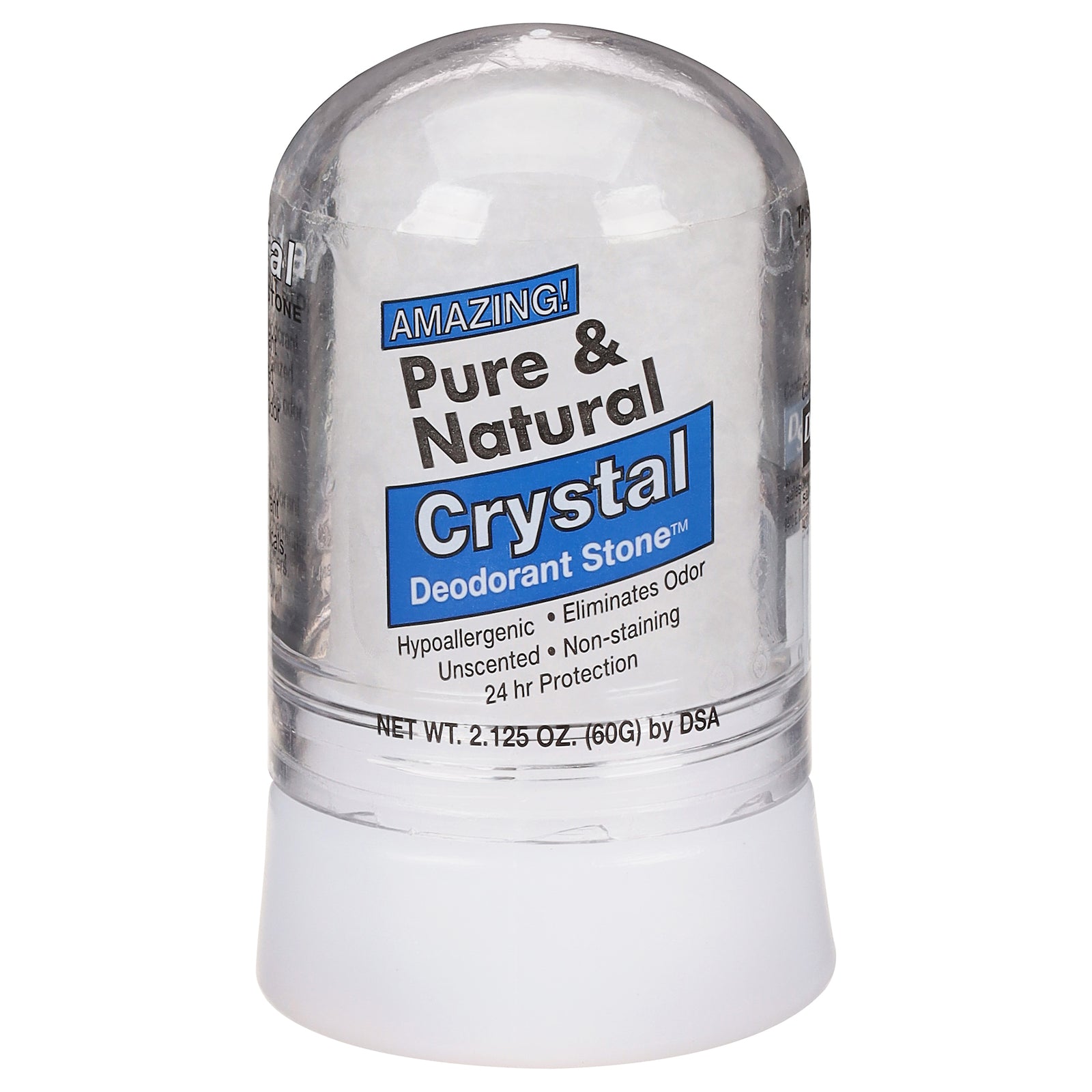 Thai Deodorant Stone Pure And Natural Crystal Mini Stick - 2 Oz