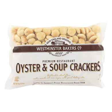 Westminster Cracker Co Oyster & Soup Crackers - Case Of 12 - 9 Oz