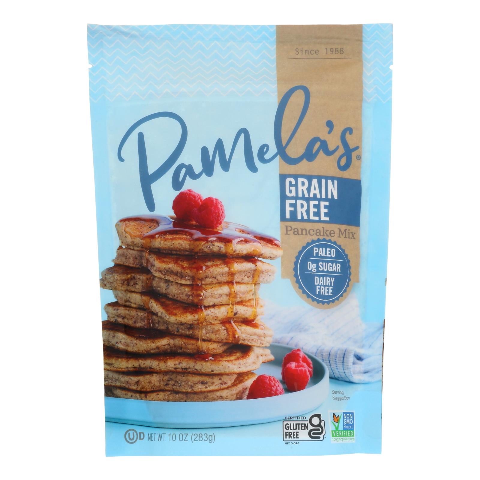 Pamela's - Pancake Mix Grain Free - Case of 6-10 OZ