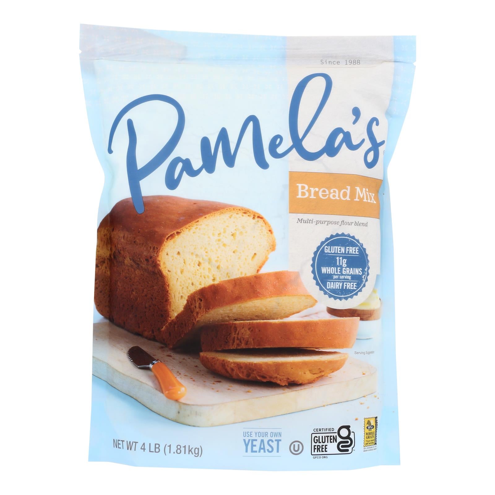 Pamela's Products - Bread Mix - Case Of 3 - 4 Lb.