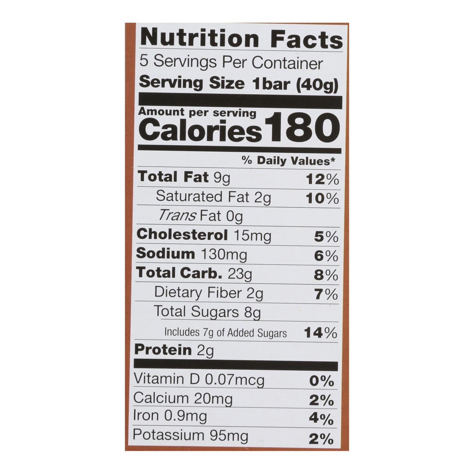 Pamela's Products - Oat Chocolate Chip Whenever Bars - Coconut - Case of 6 - 1.41 oz.