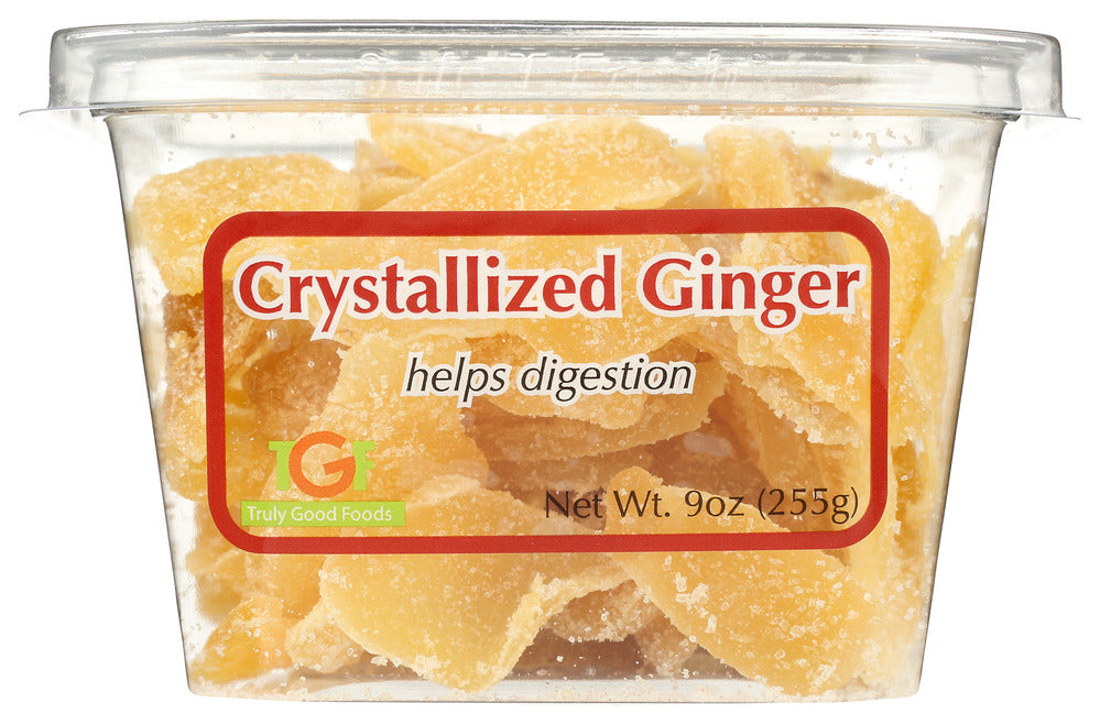 Truly Good Foods Crystallized Ginger - Case of 6 - 9 oz