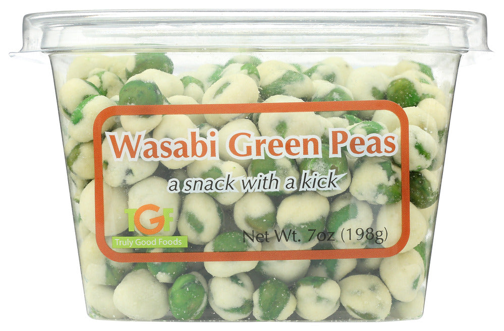 Truly Good Foods Peas Green Wasabi - Pack of 6 - 7 OZ