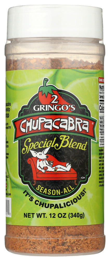 2 Gringos Chupacabra Seasoning Blend Special - Pack of 6 - 12  OZ