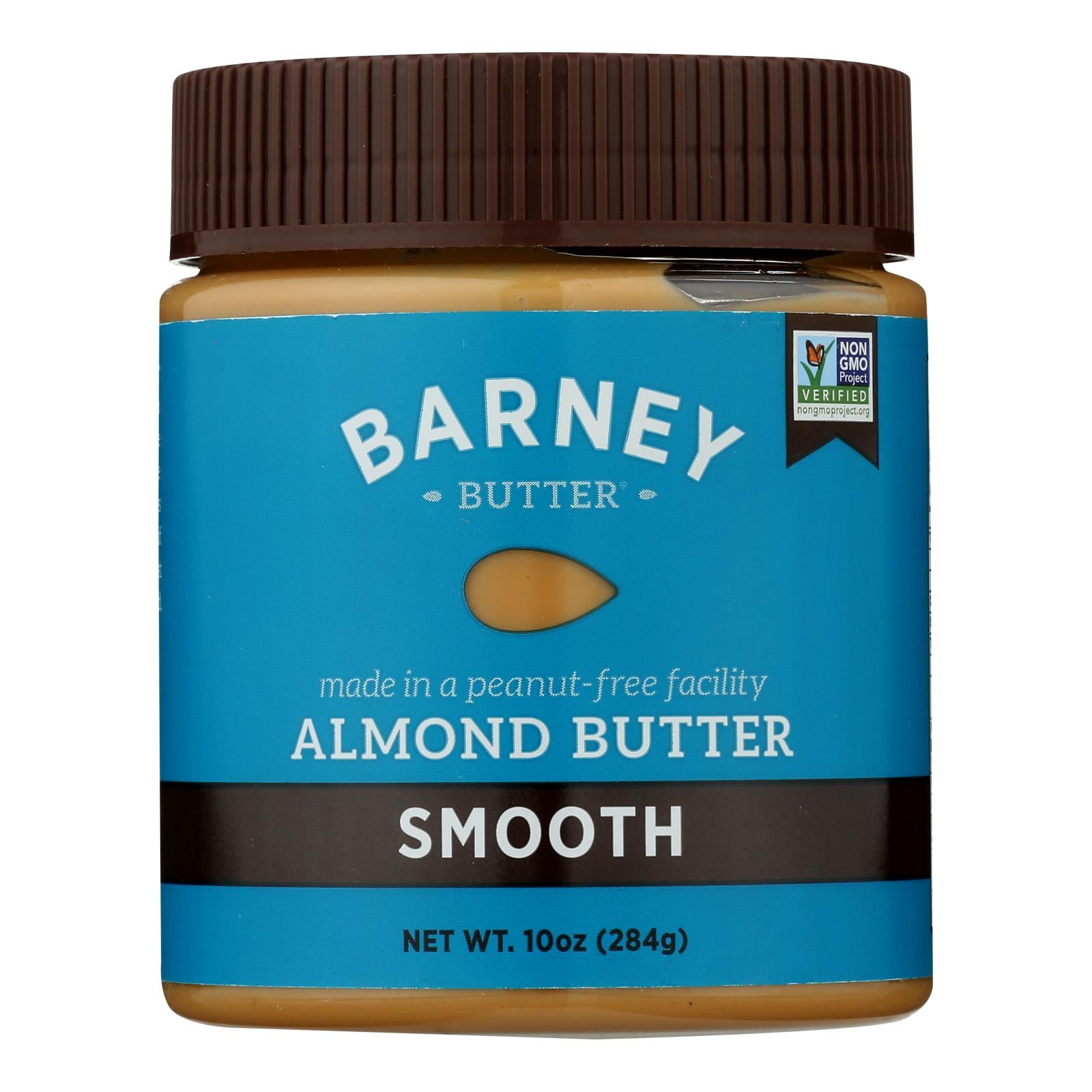Barney Butter - Almond Butter - Smooth - Case Of 6 - 10 Oz.