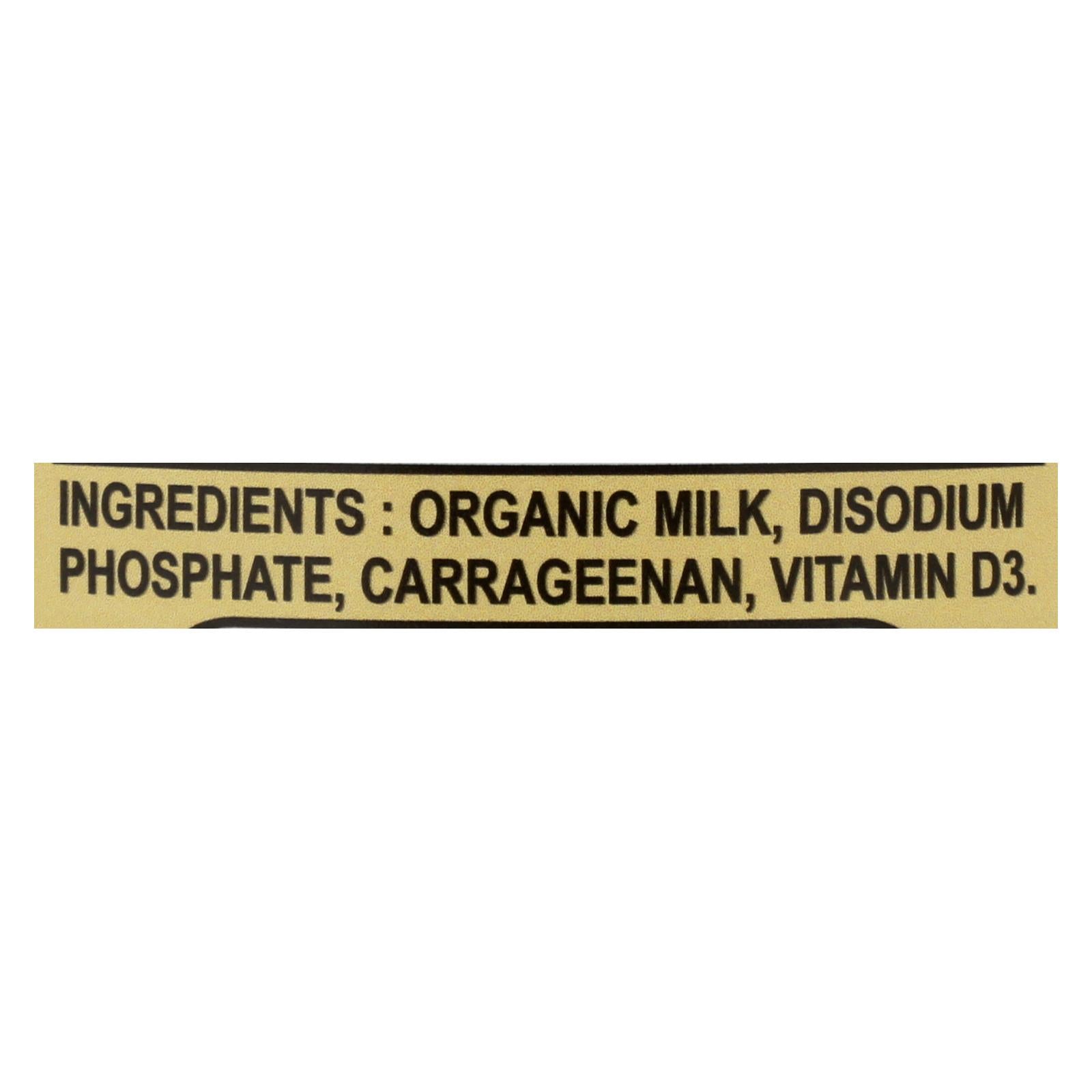 California Farms Organic Evaporated Milk - Case of 24 - 12 fl oz