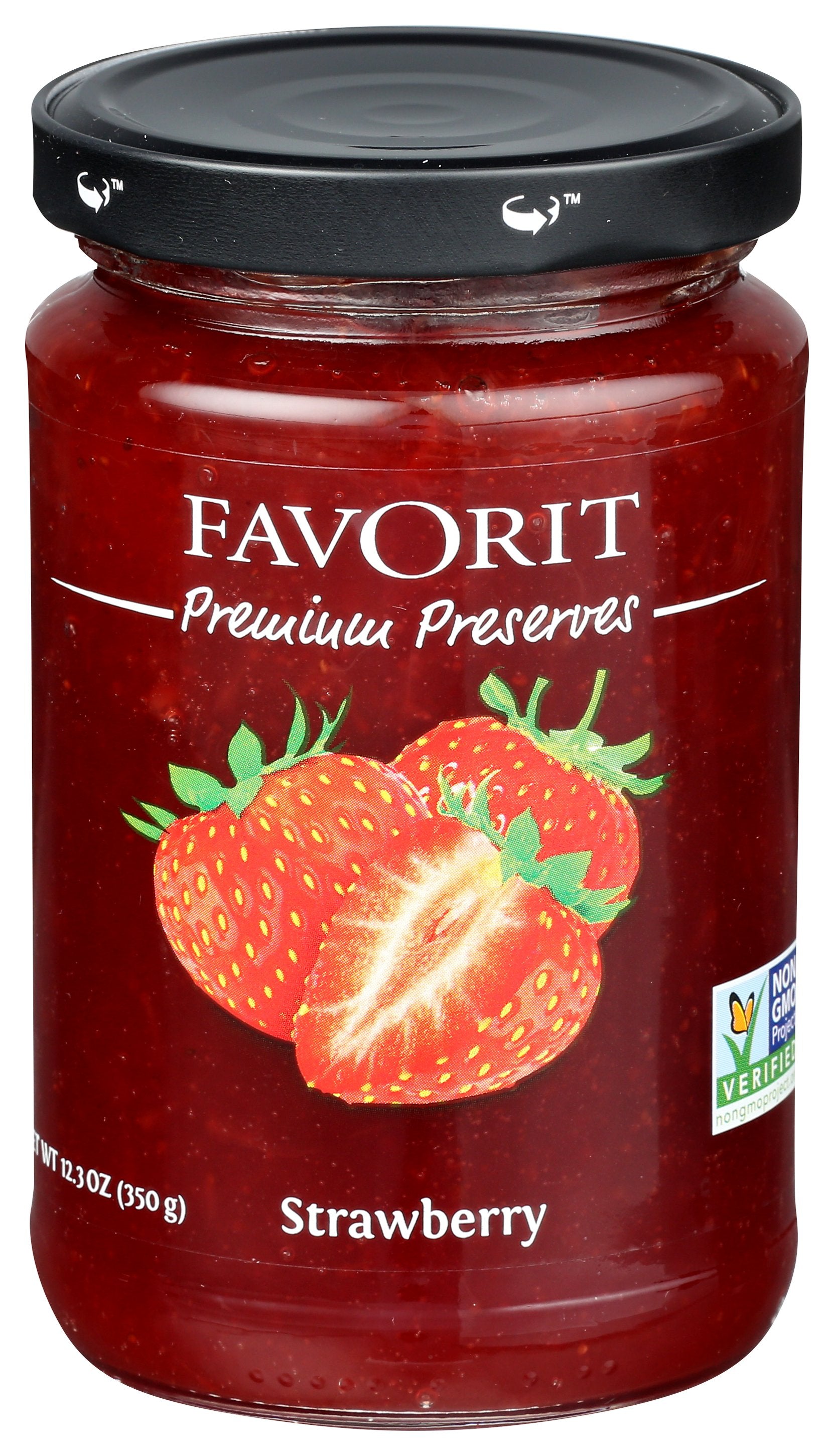 FAVORIT PRESERVE STRWBRY - Case of 6