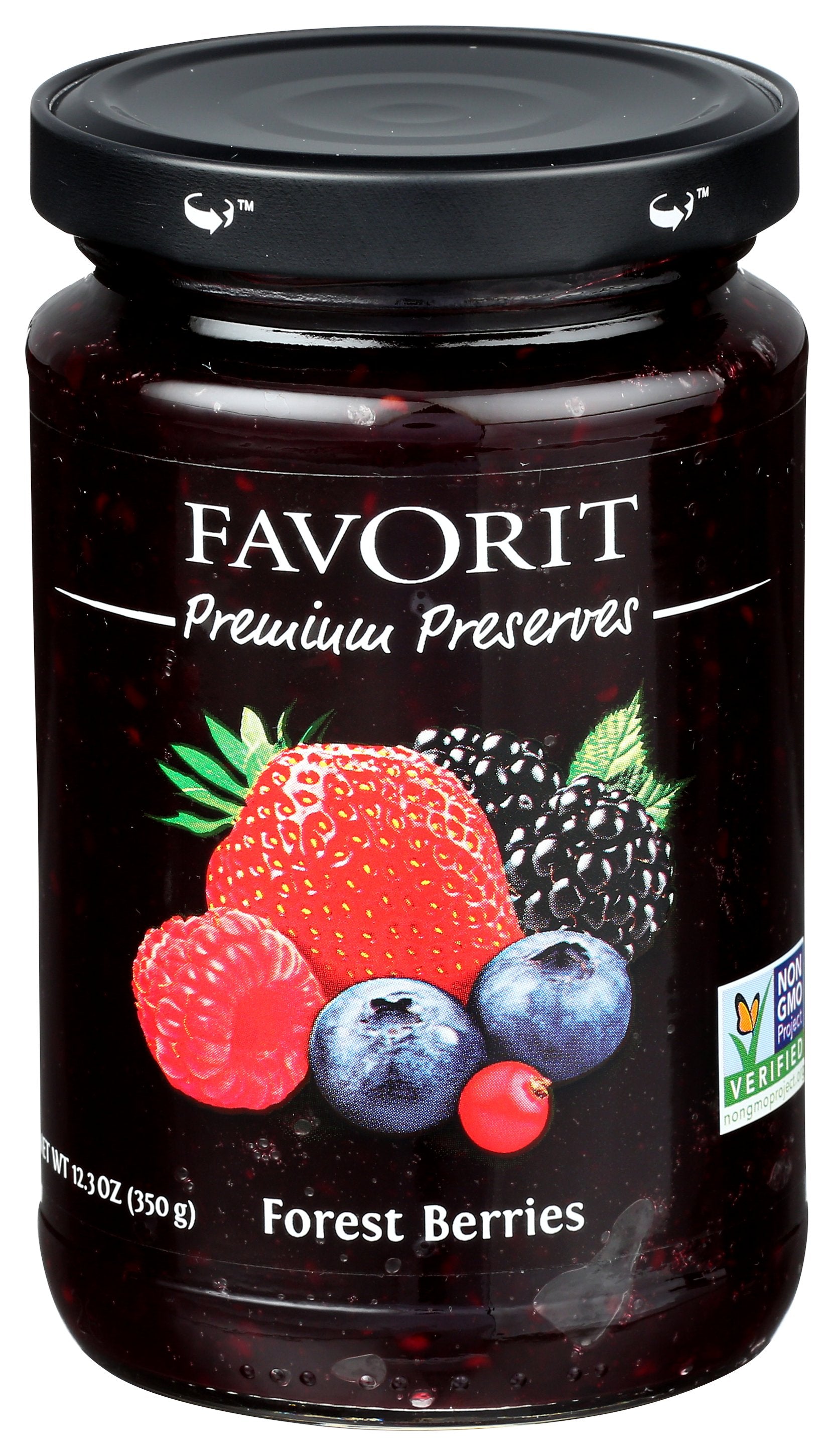 FAVORIT PRESERVE FOREST BERRY - Case of 6