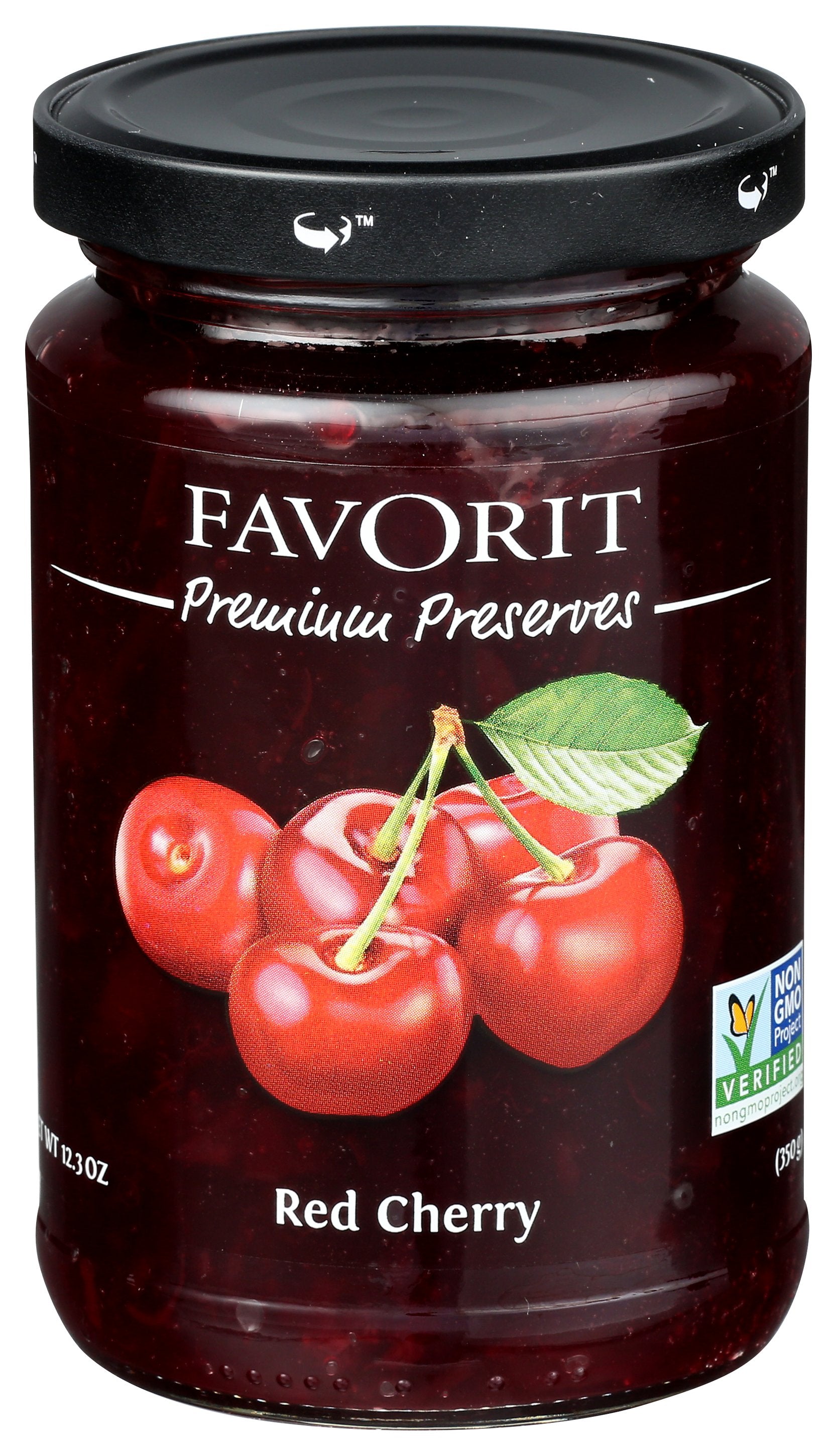 FAVORIT PRESERVE RED CHERRY - Case of 6