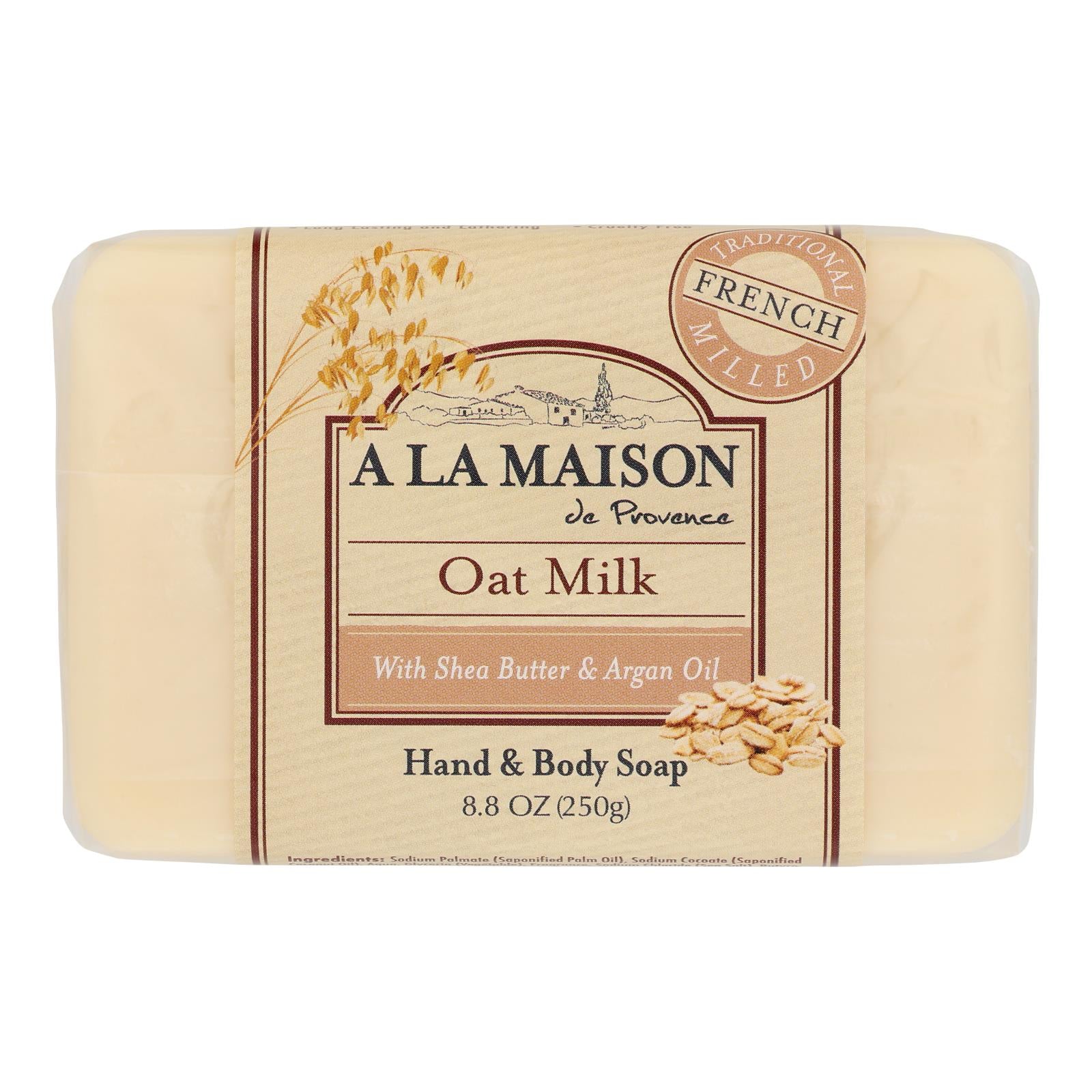 A La Maison - Bar Soap - Oat Milk - 8.8 Oz