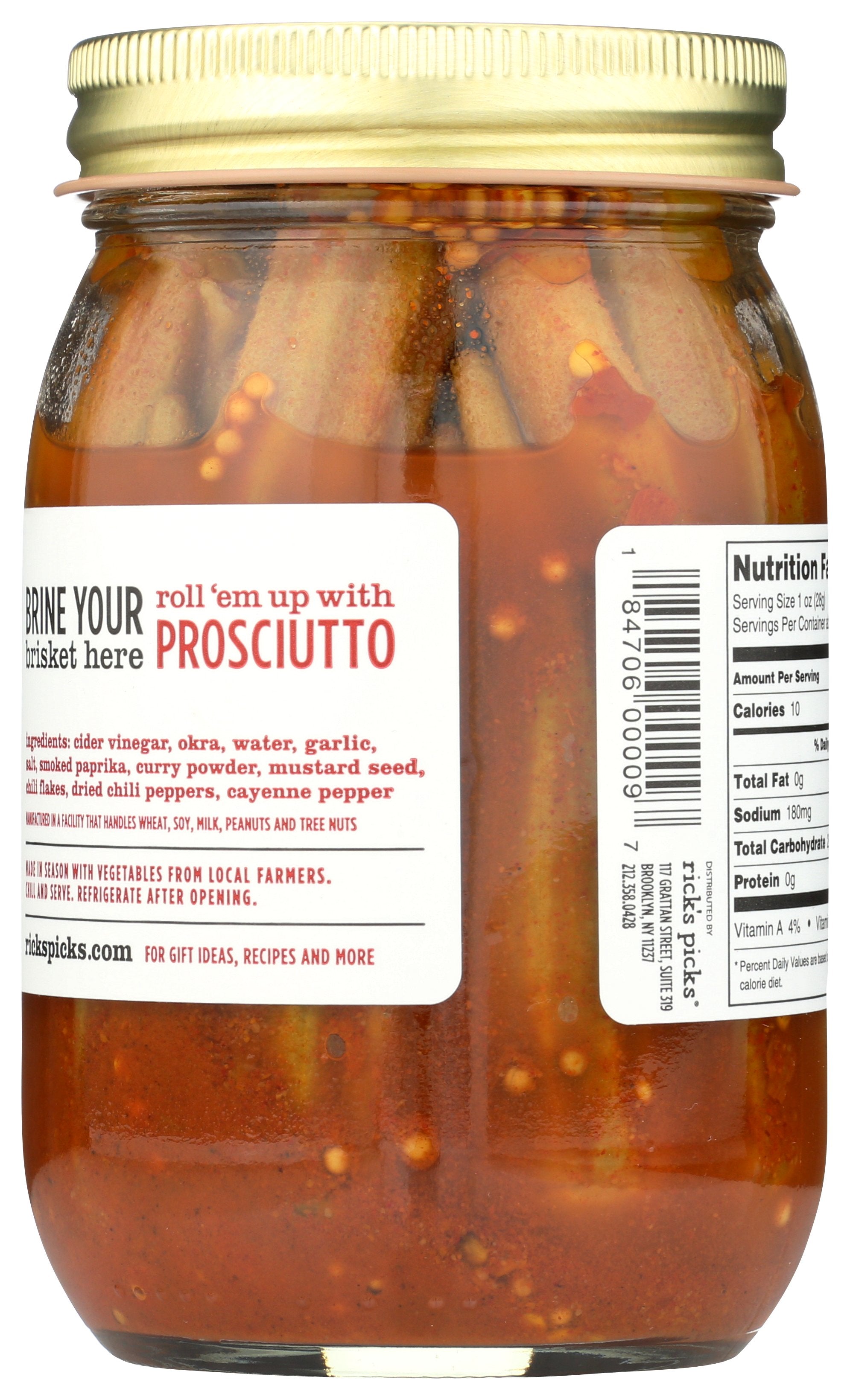 RICKS PICKS SMOKRA PICKLED - Case of 6