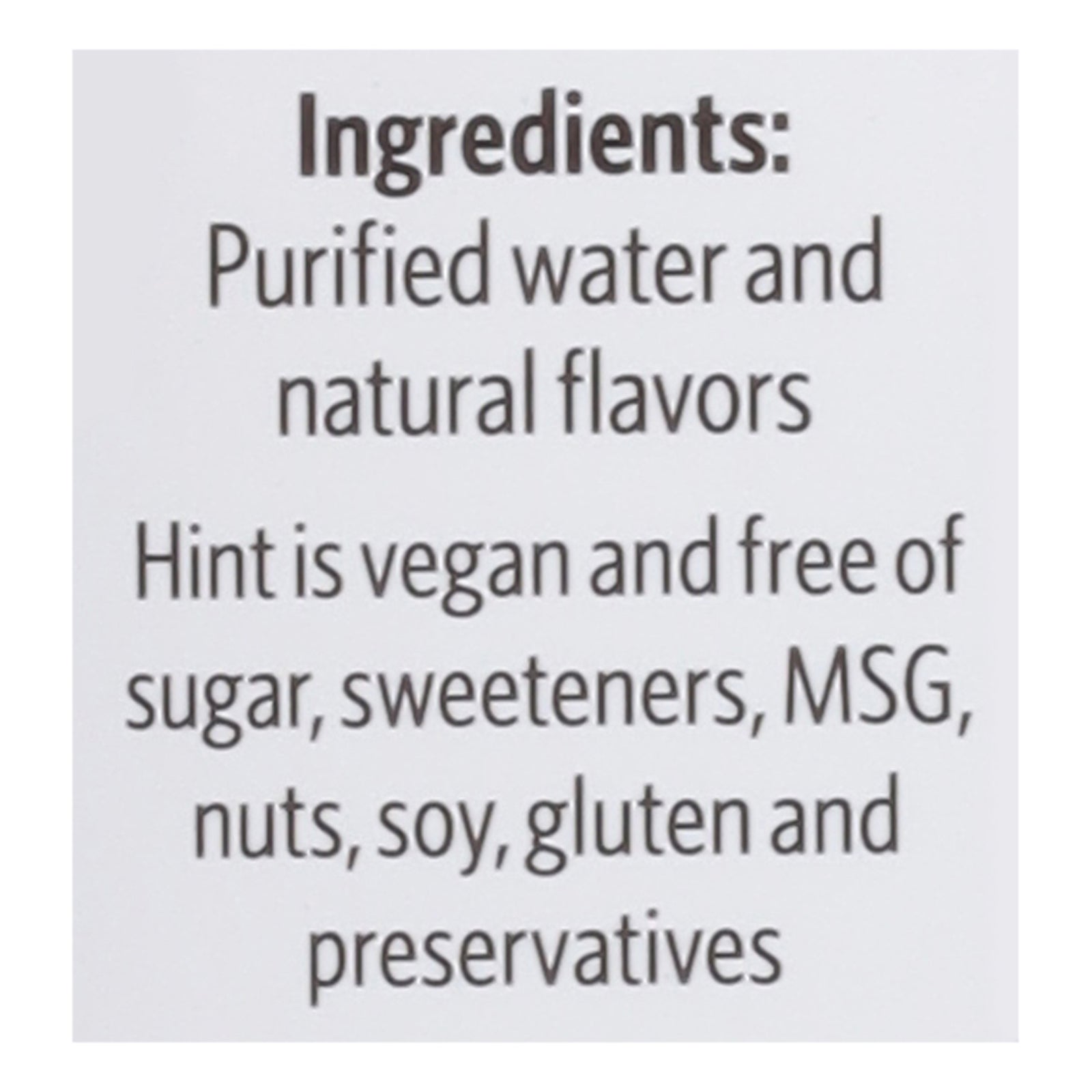 Hint - Water Grape - CS of 12-16 FZ