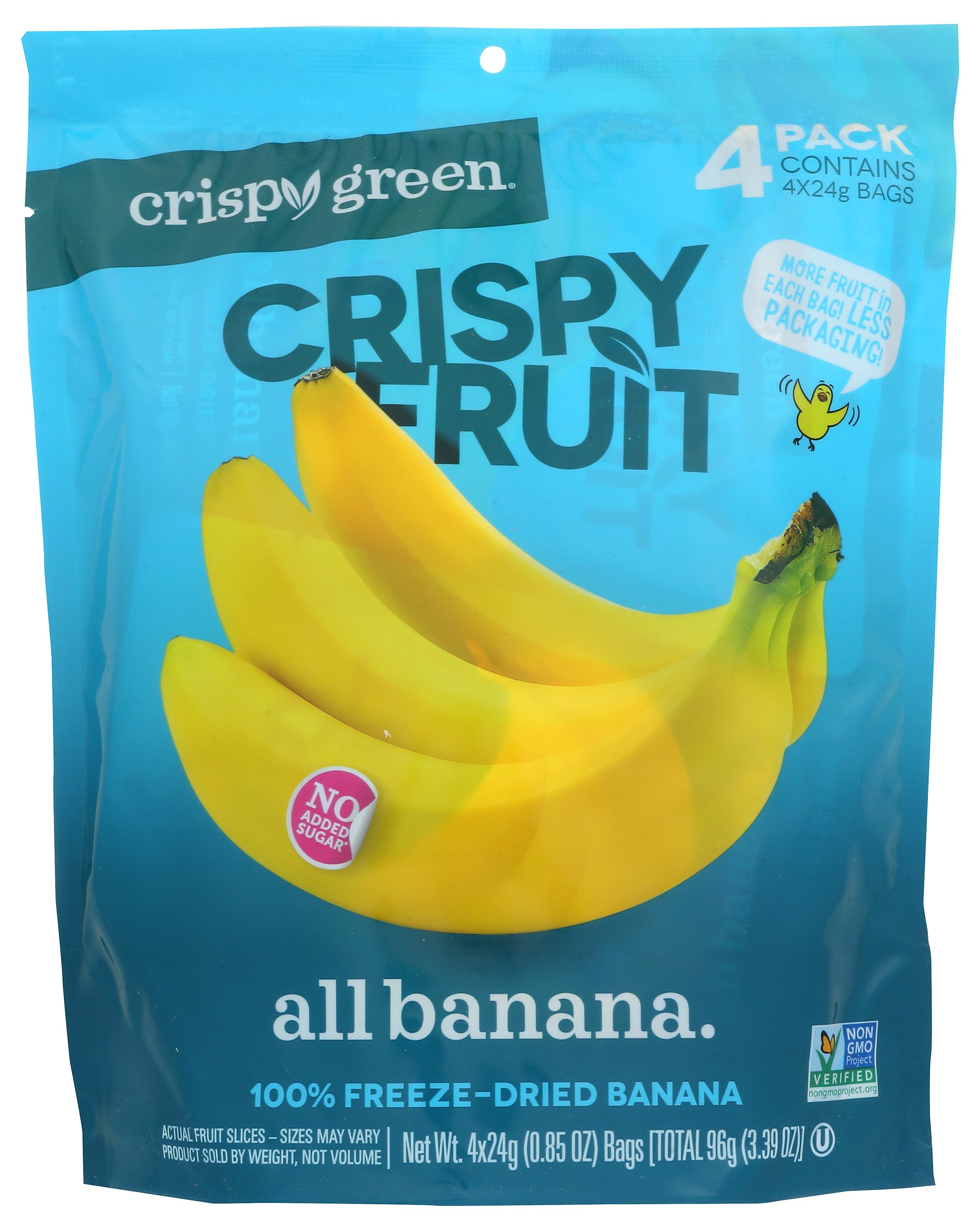 CRISPY GREEN BANANA DRIED - Case of 8
