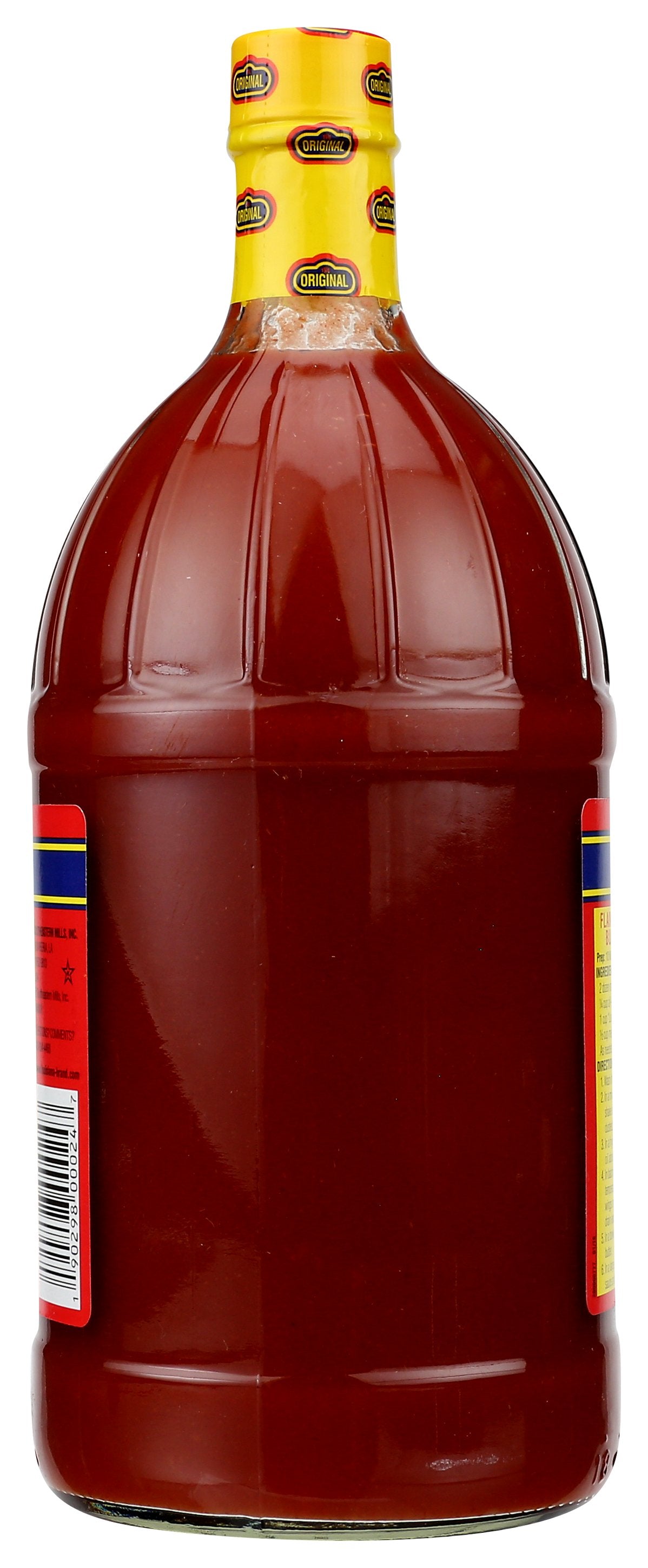 LOUISIANA BRAND SAUCE HOT - Case of 12 [LOUISINA BRAND - HOT SAUCE - THE ORIGINAL - THE PERFECT - 32 FLUID OUNCE - 32 OZ]