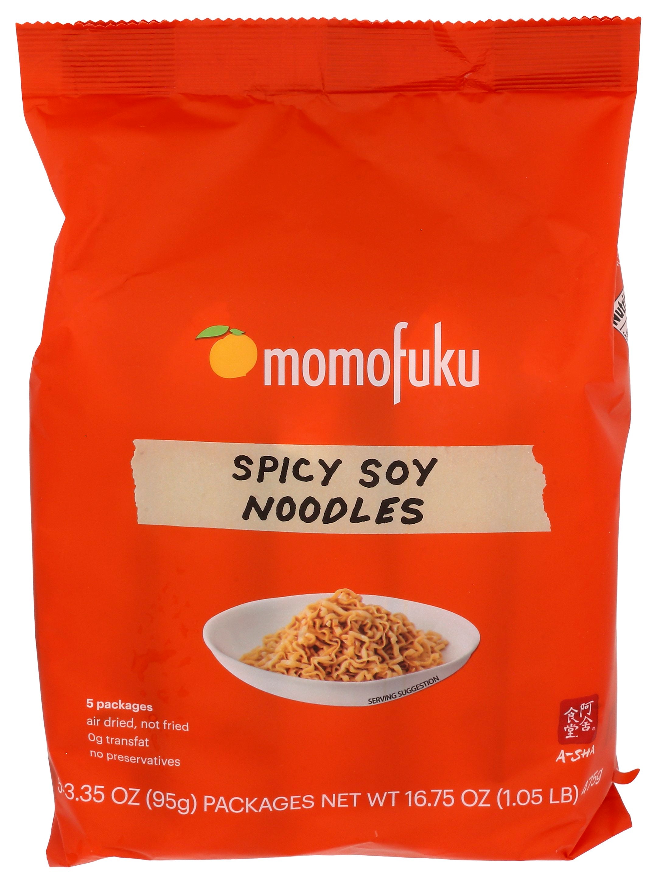 MOMOFUKU NOODLES SPICY SOY - Case of 10