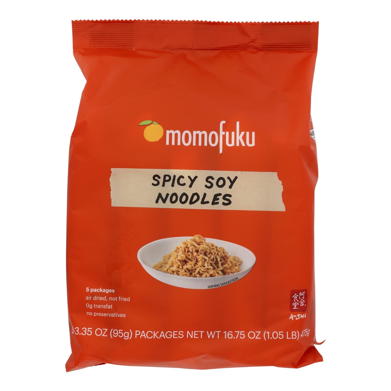 Momofuku - Noodles Spicy Soy - Case of 10-16.93 OZ