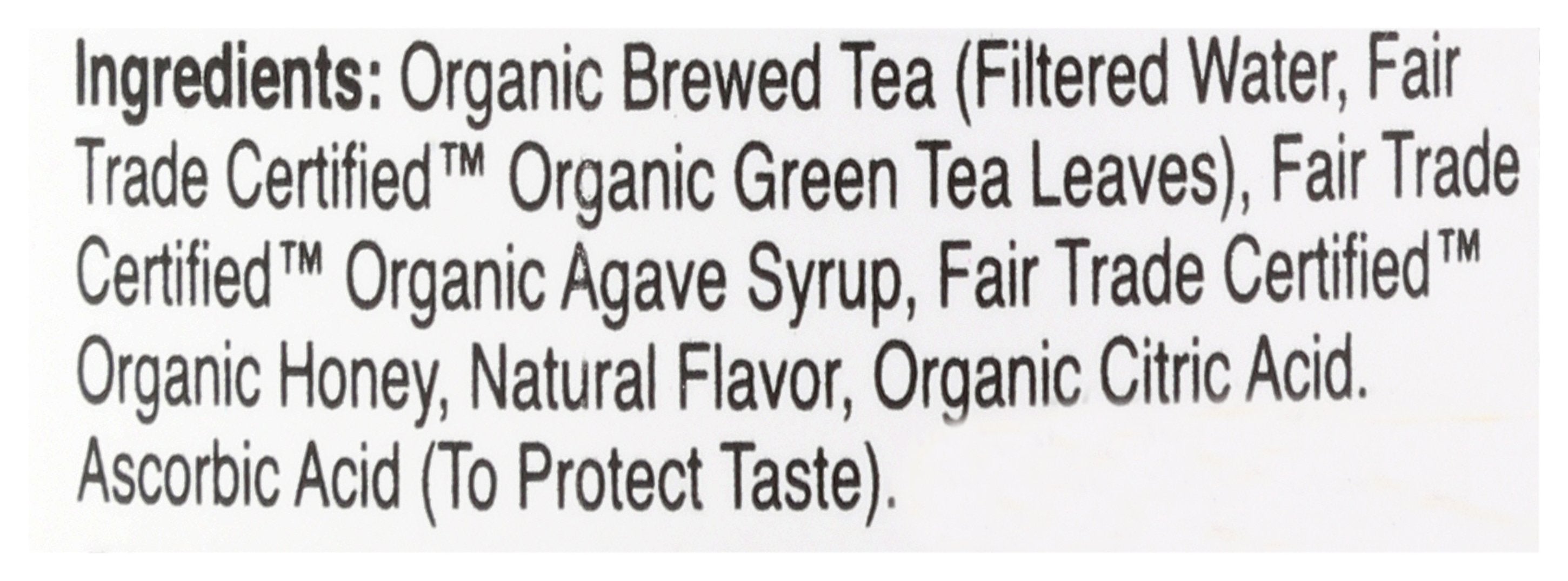 JUST ICE TEA TEA HON GRN ORG - Case of 12