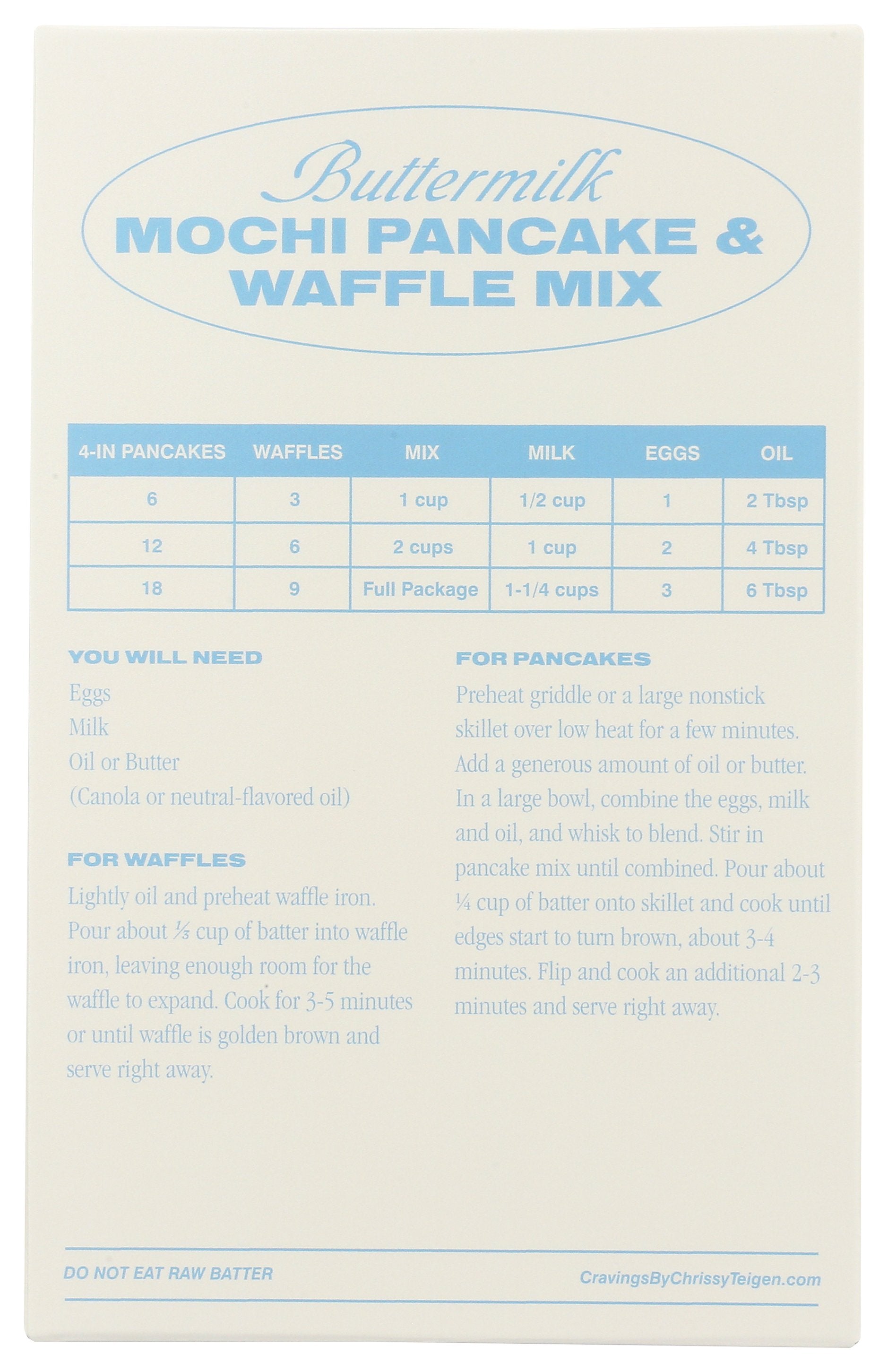 CRAVINGS BY CHRISSY TEIGE MIX PCAKEWF MOCHI B - Case of 6