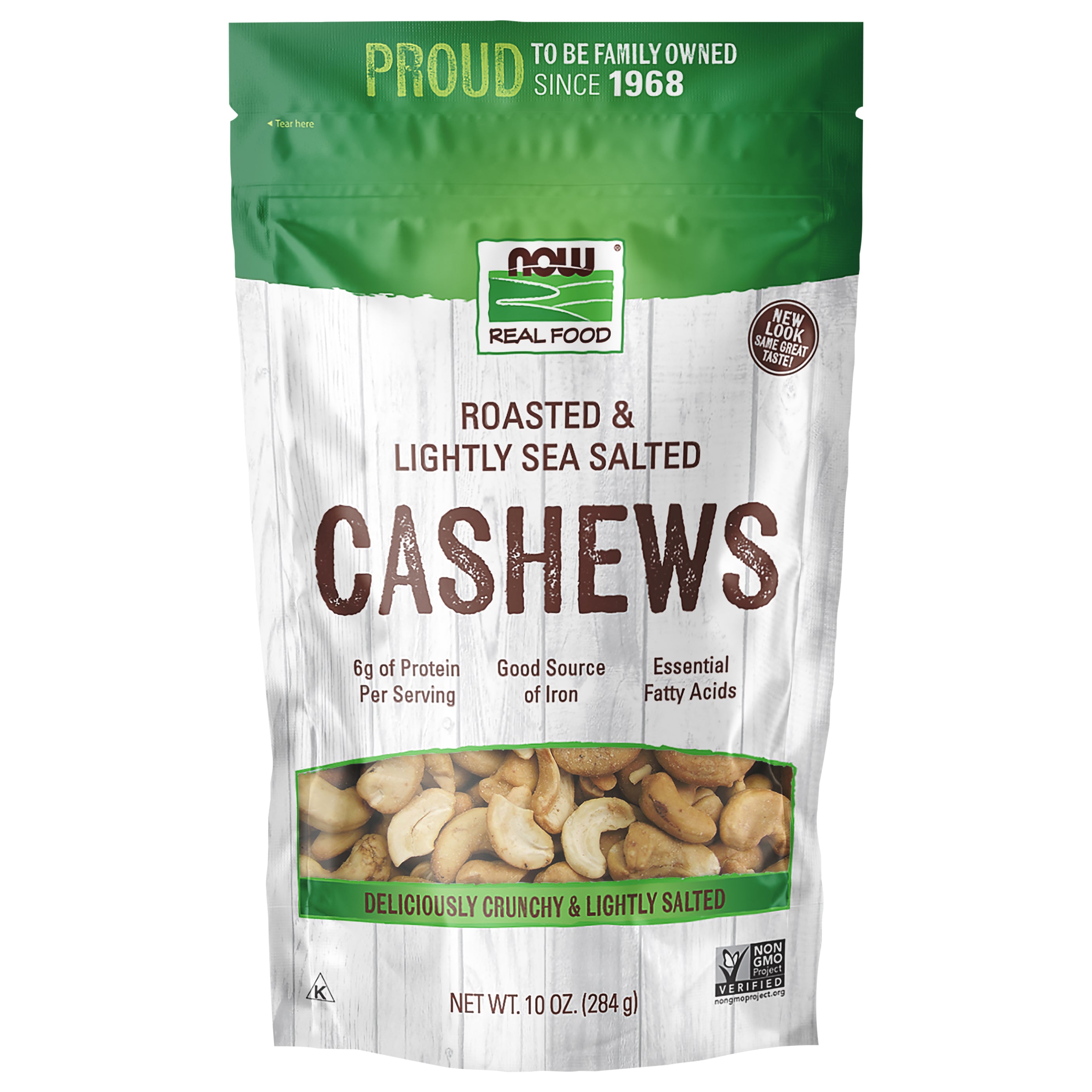 Cashews, Roasted & Salted - 10 oz. - Case of 12