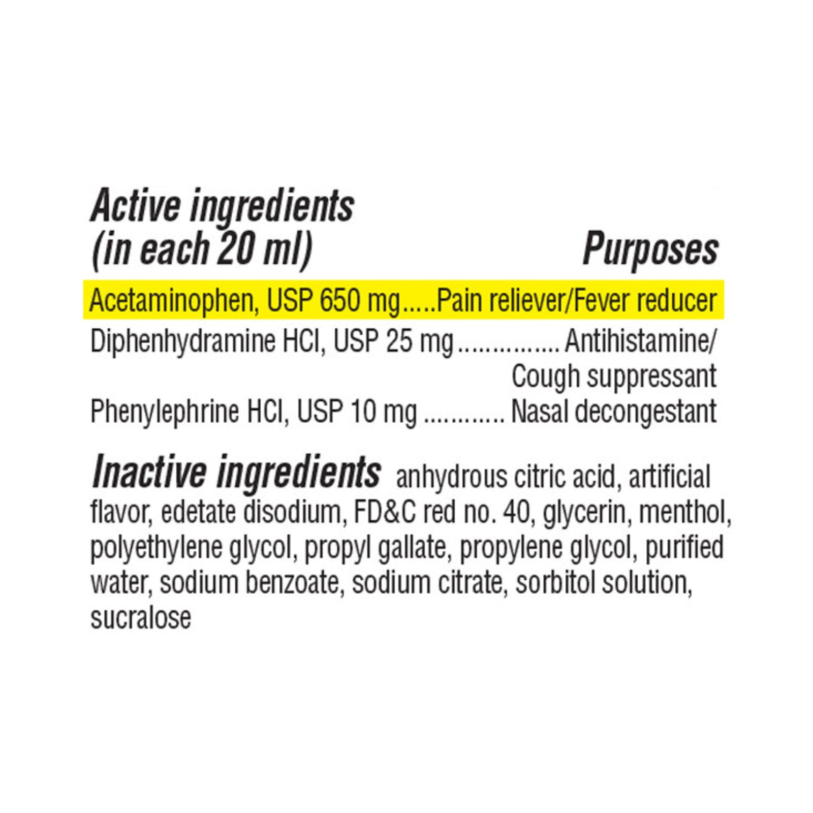 Robitussin - Cgh Cld+flu Multi Sympt - 1 Each-4 Fz