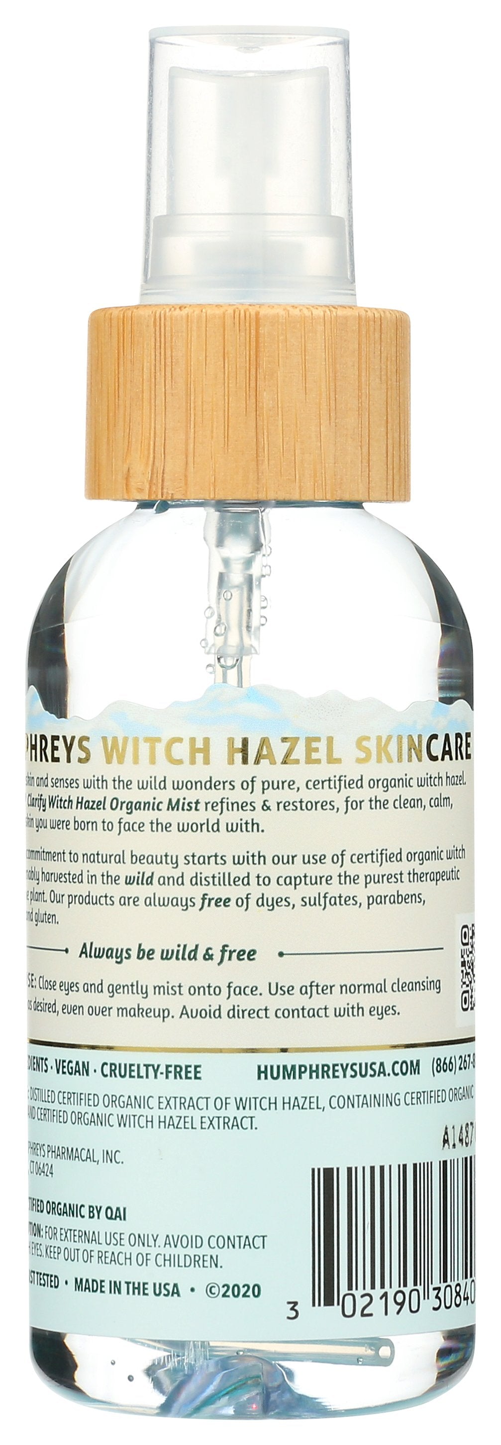 HUMPHREYS MIST FACIAL WITCH HAZEL - Case of 6