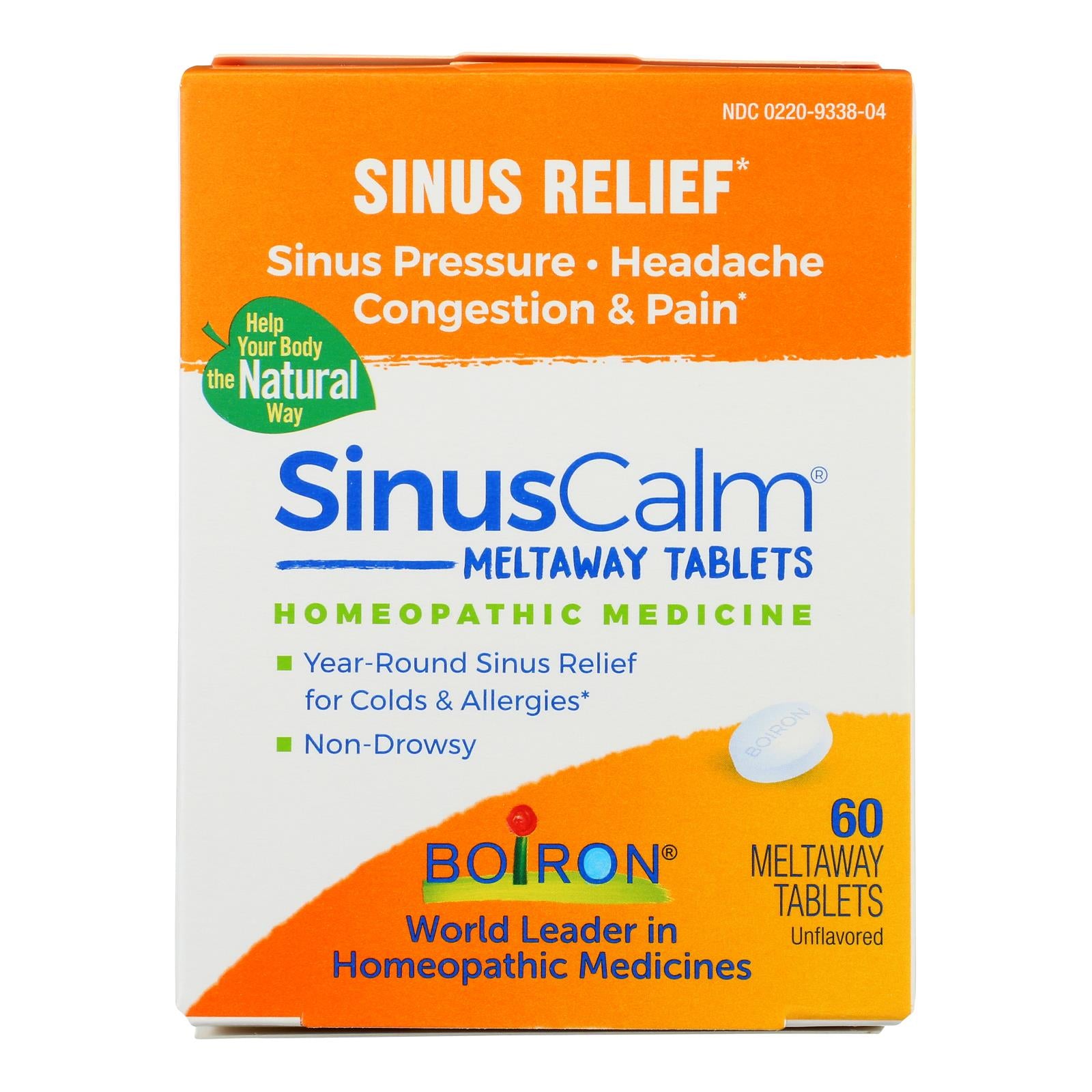 Boiron - Sinus Calm Sinus Relief - 1 Each - 60 Tab