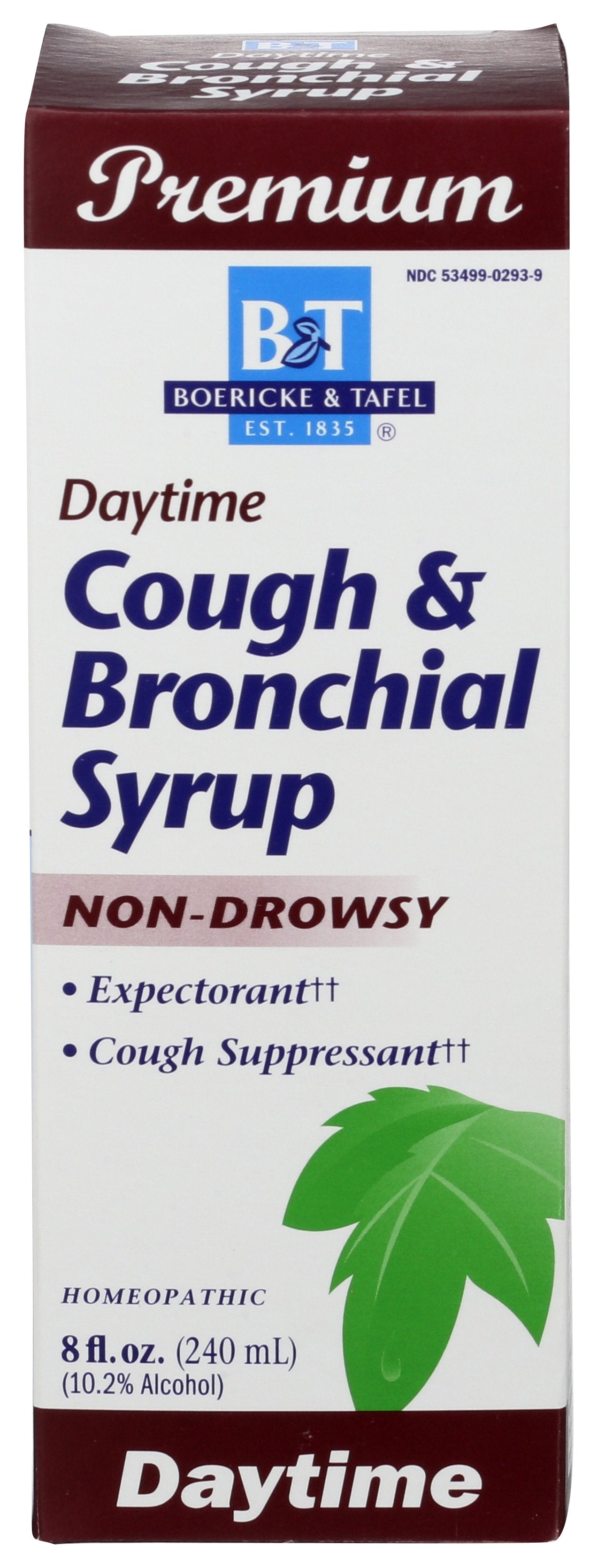 NATURES WAY B&T SYRUPCOUGH & BRNCHL 8OZ DT - Case of 3
