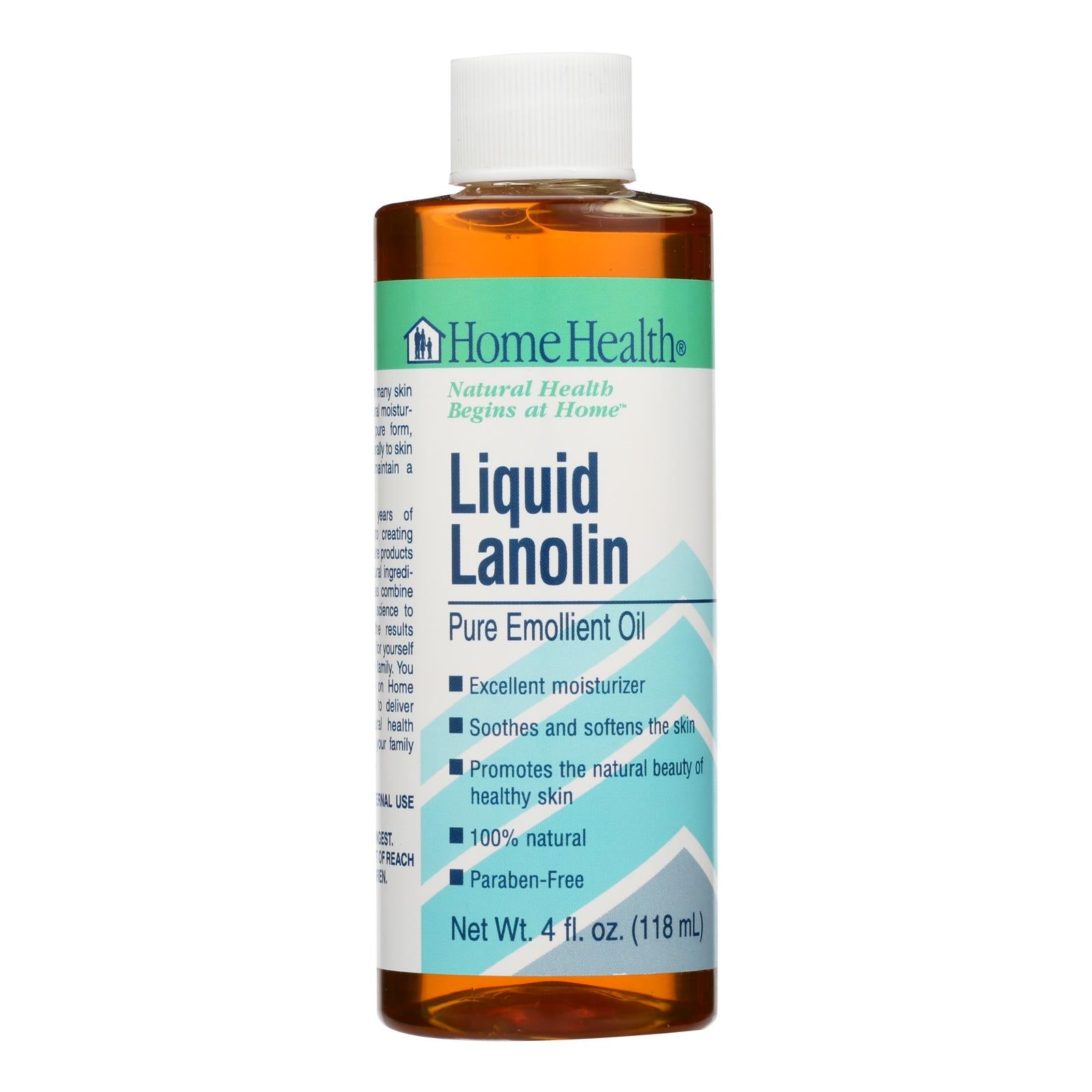 Home Health Liquid Lanolin - 4 Fl Oz