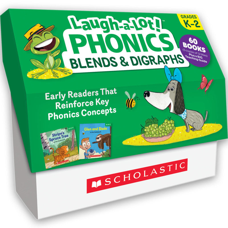 SCHOLASTIC TEACHING SOLUTIONS - Laugh-A-Lot Phonics: Blends & Digraphs (Classroom Set)