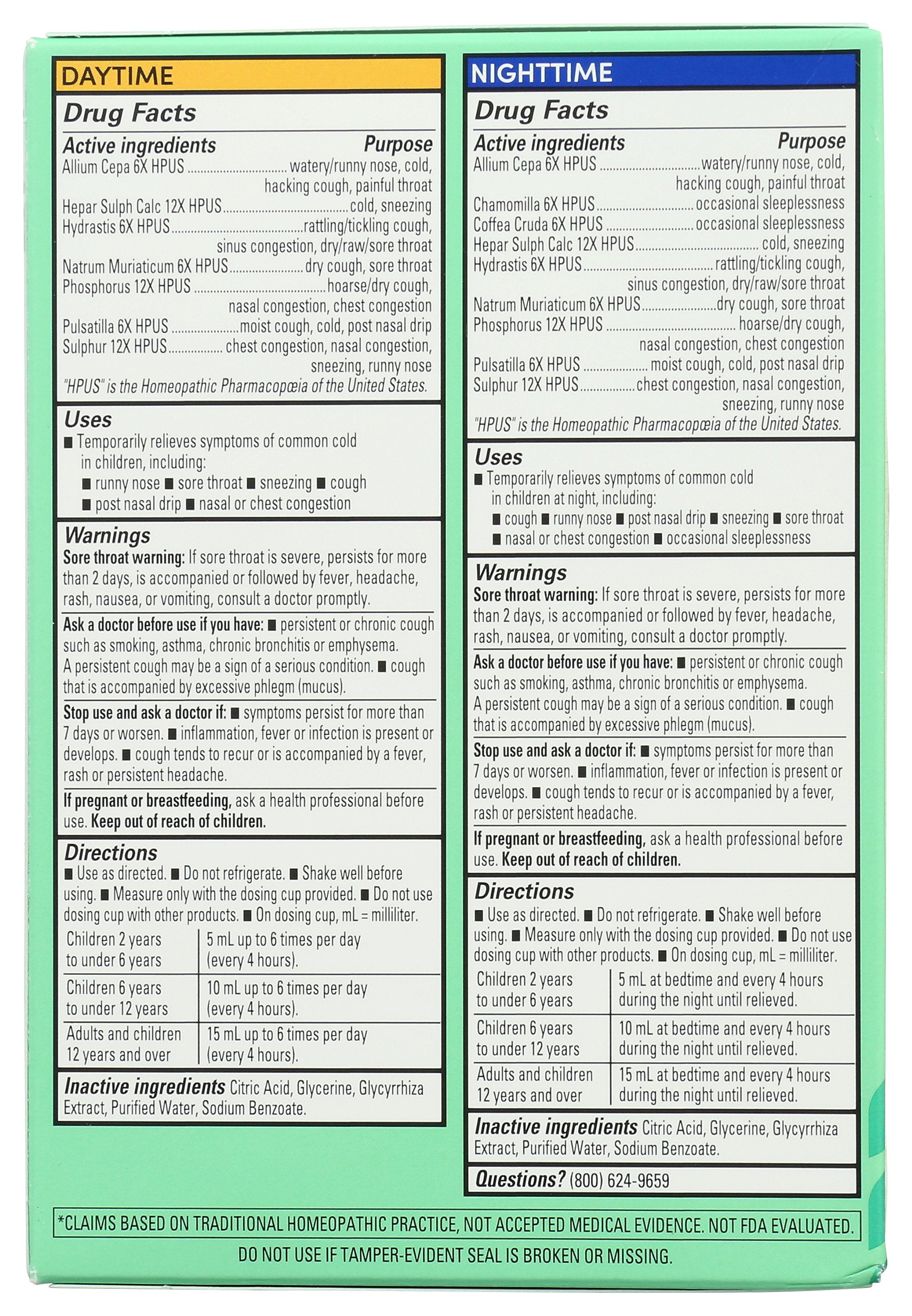 HYLAND COUGH COLD DUAL PACK KIDS