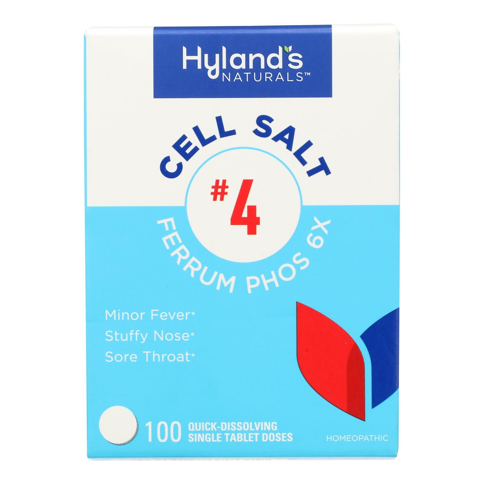 Hyland's - Ferrum Phos 6x Cell Salts - 1 Each-100 Tab