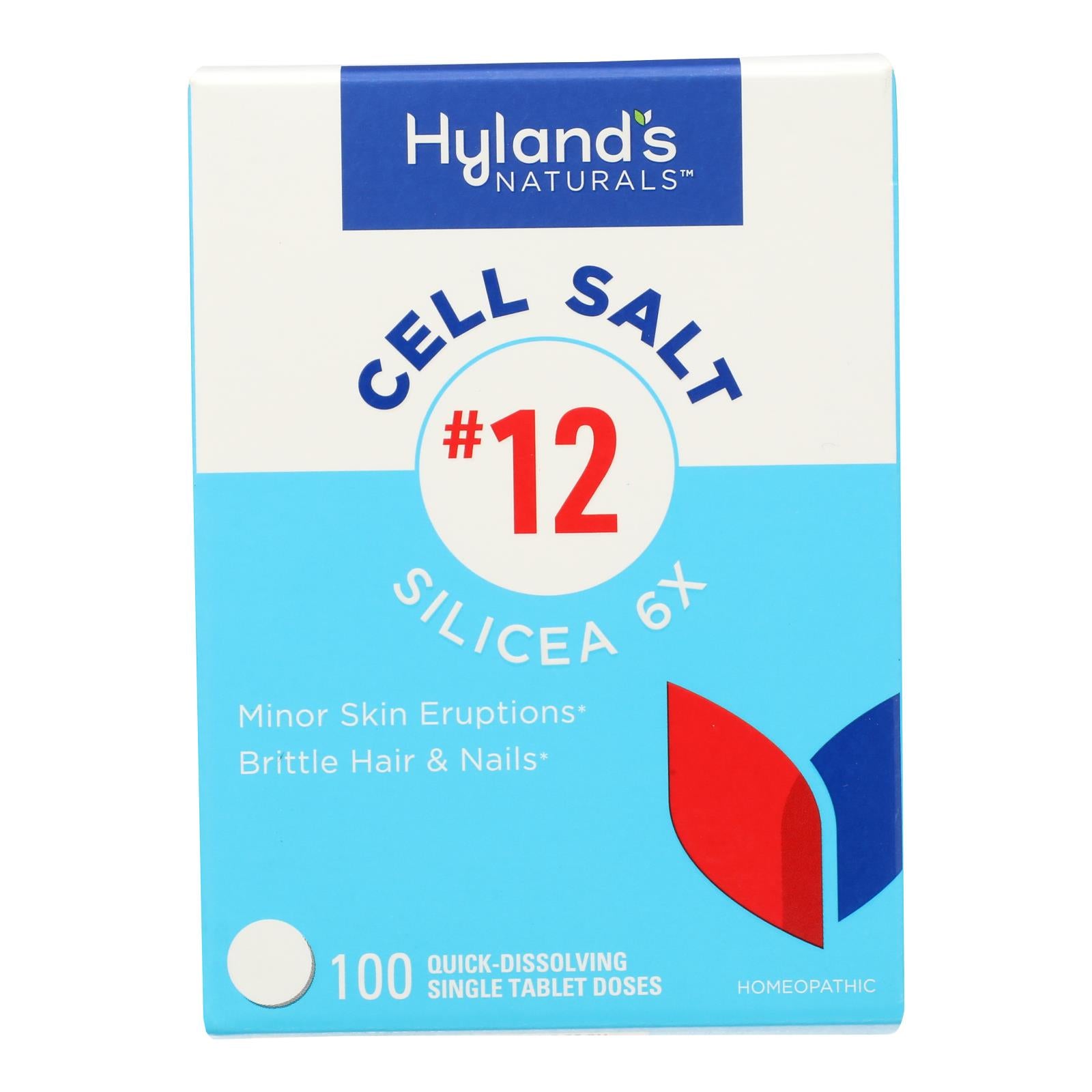 Hyland's - Silicea 6x #12 Cell Salts - 1 Each-100 Tab
