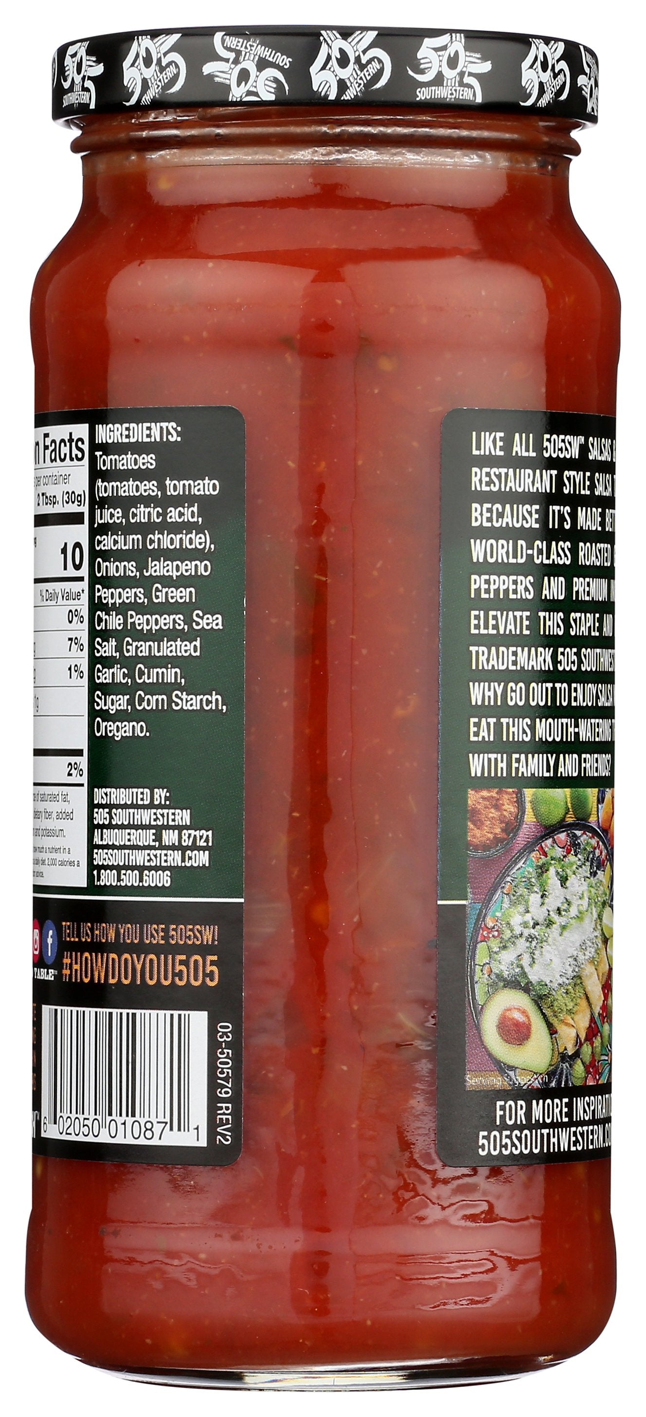 505 SOUTHWESTERN SALSA RESTAURANT STYLE - Case of 12