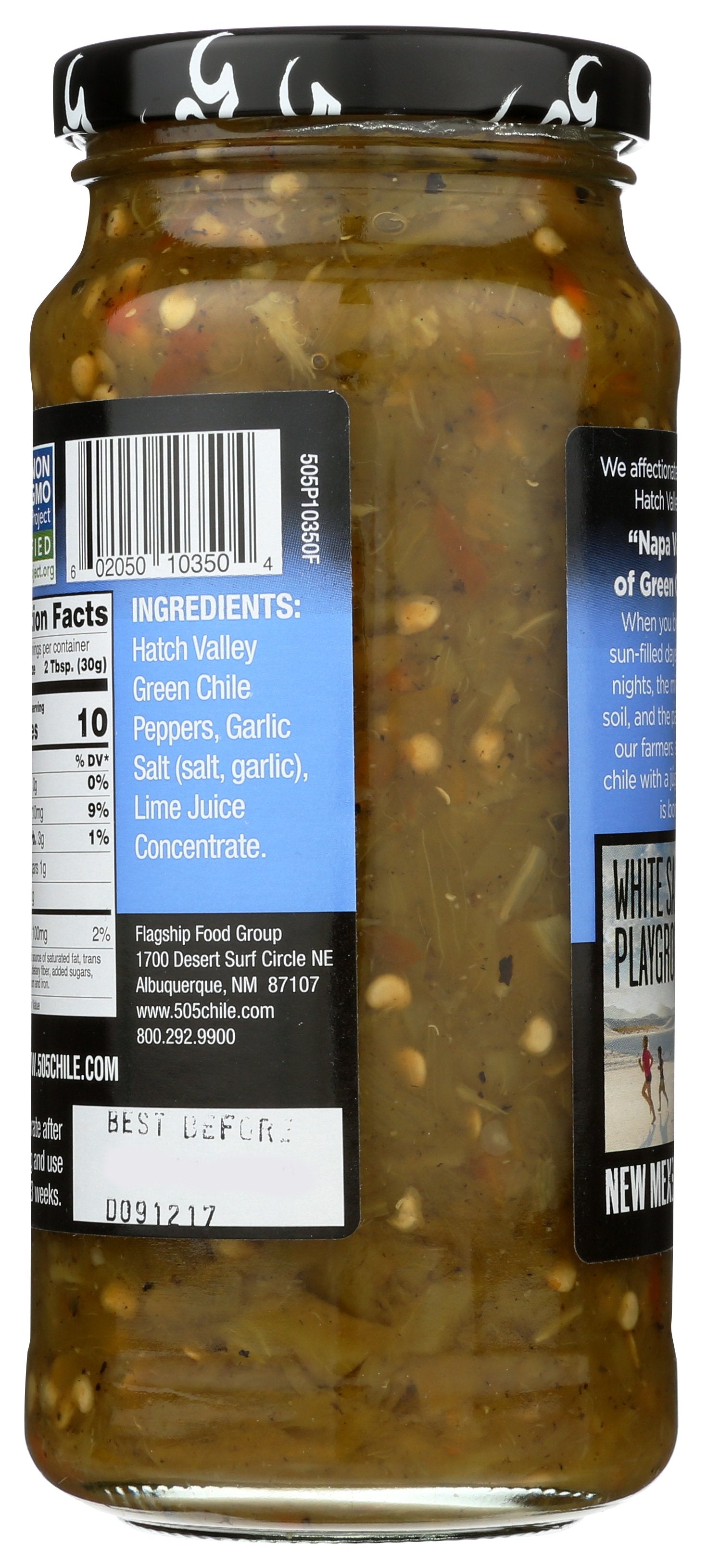 505 SOUTHWESTERN SALSA RSTD GREEN CHILE - Case of 12