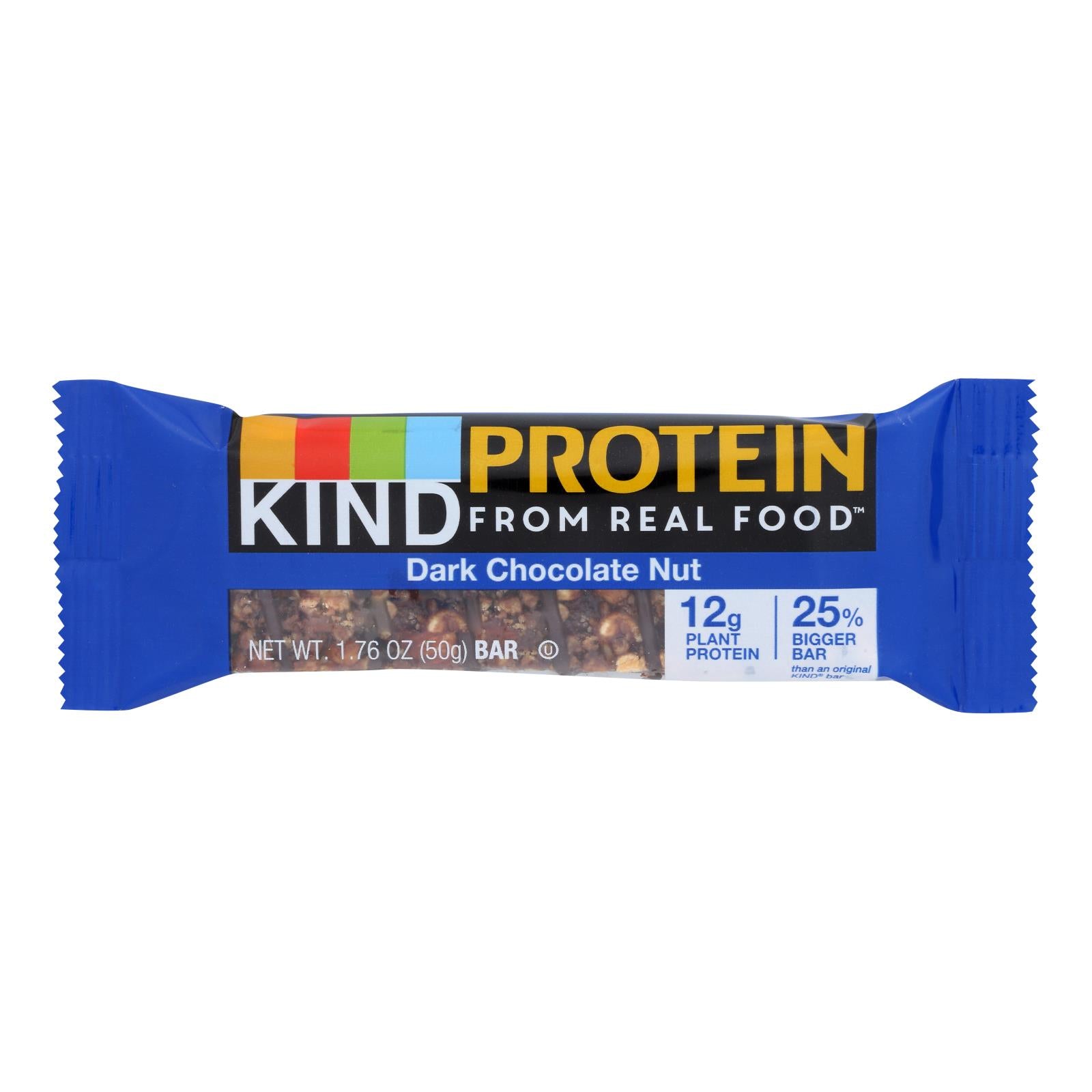 Kind Double Dark Chocolate Nut Protein Bars  - Case of 12 - 1.76 OZ