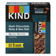 Load image into Gallery viewer, Kind - Bar Dark Chocolate Nuts Sea Salt - Case Of 10-6/1.4 Oz