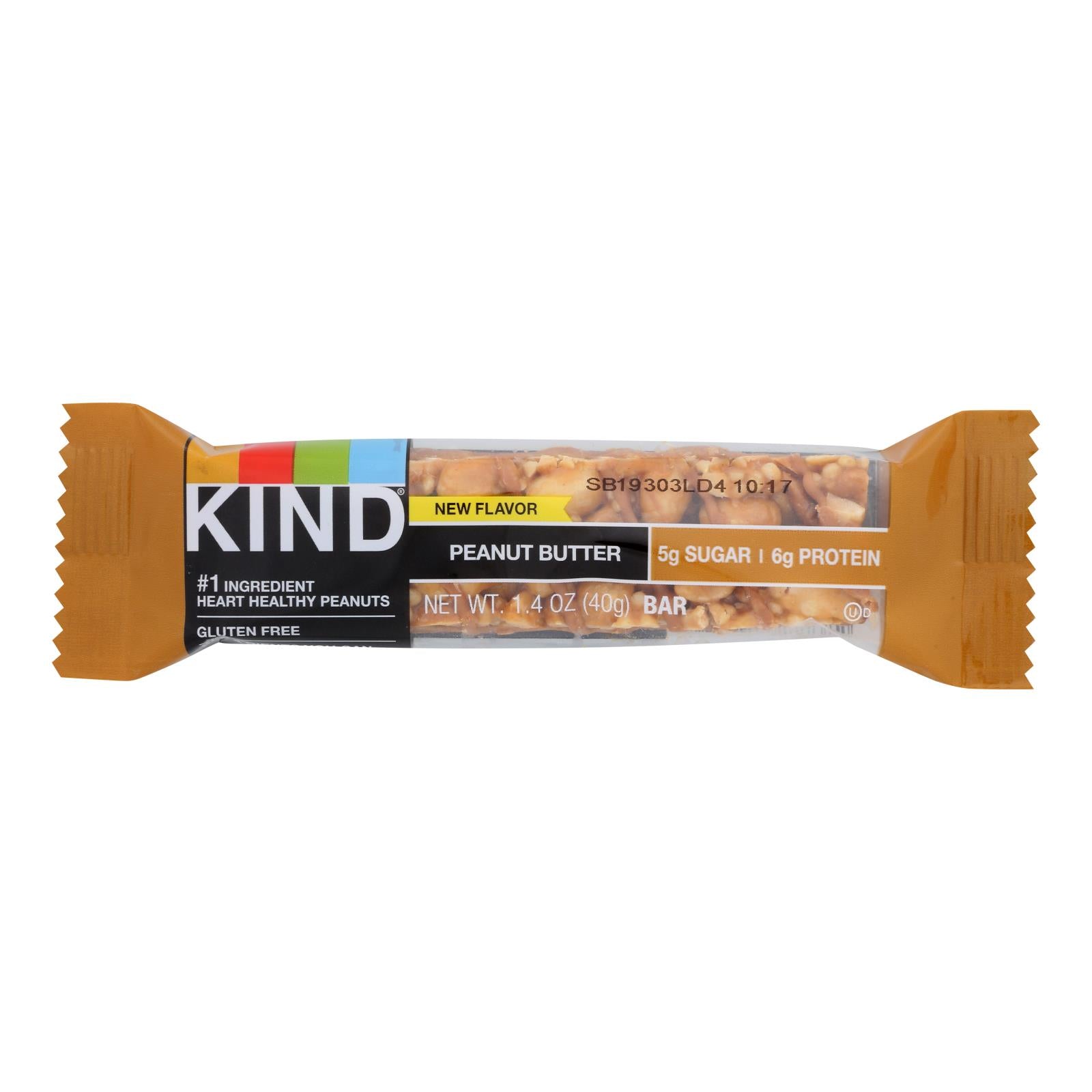 Kind - Bar Peanut Butter - Case of 12 - 1.4 ounces