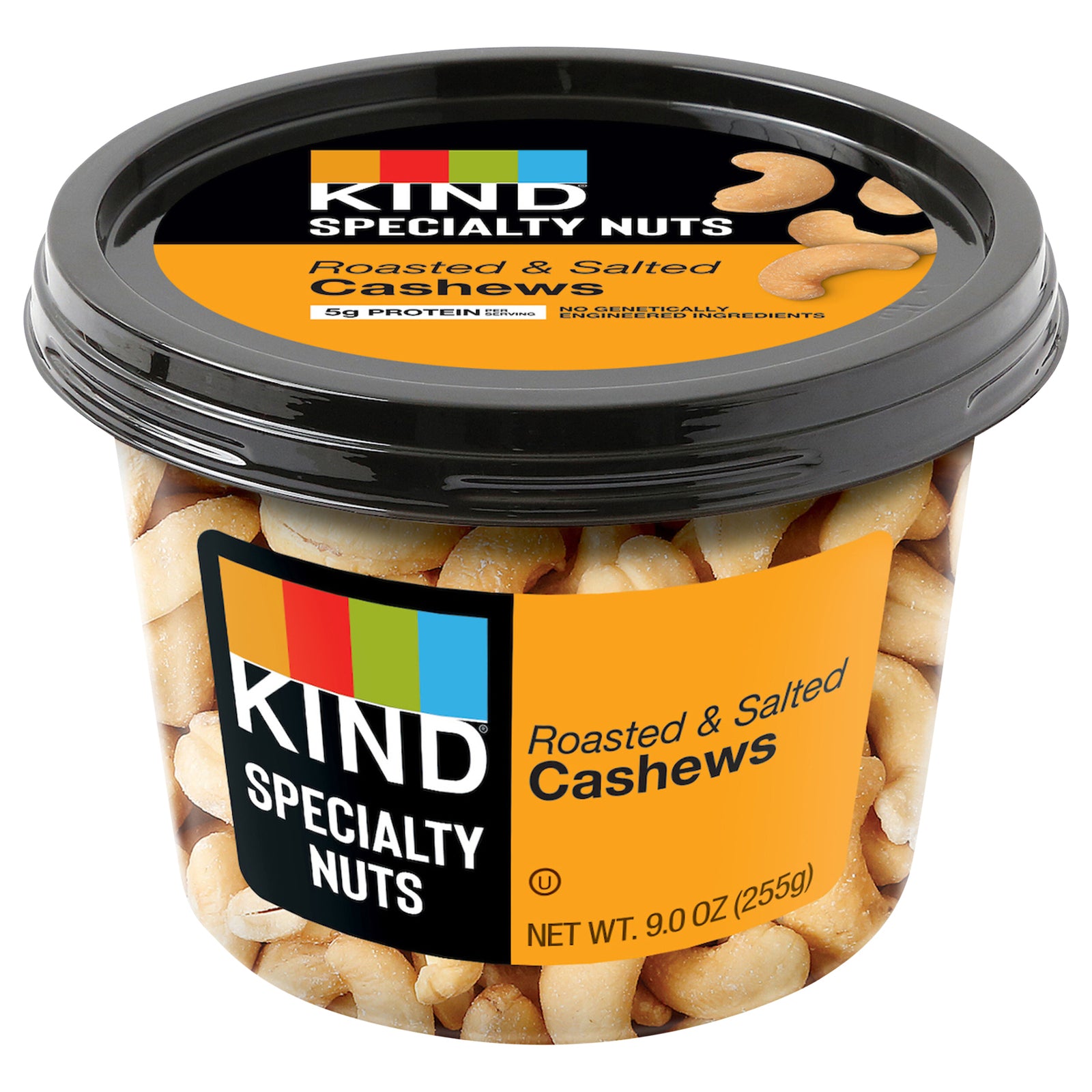 Kind - Cashews Roasted Salted - CS of 6-9 OZ