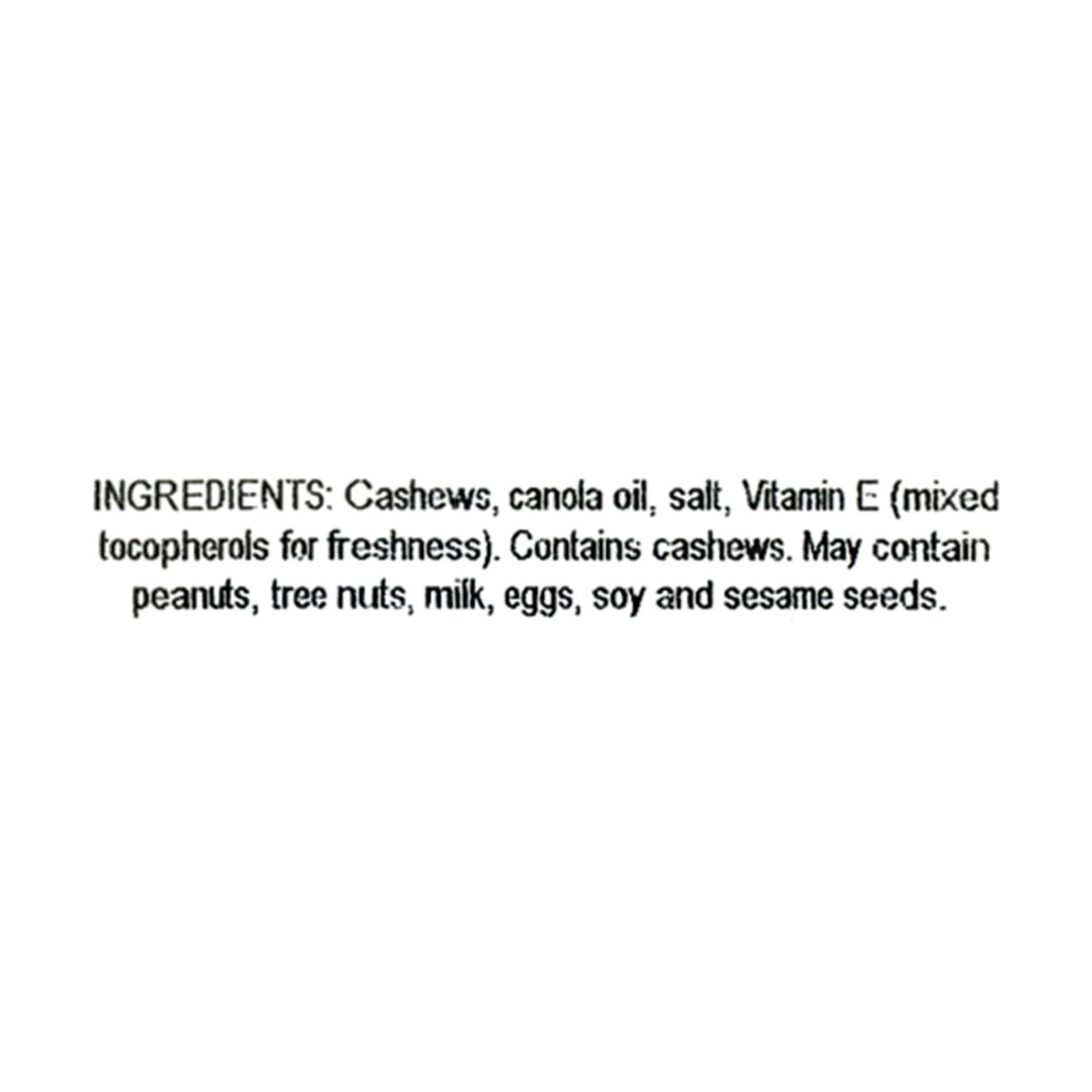 Kind - Cashews Roasted Salted - CS of 6-9 OZ