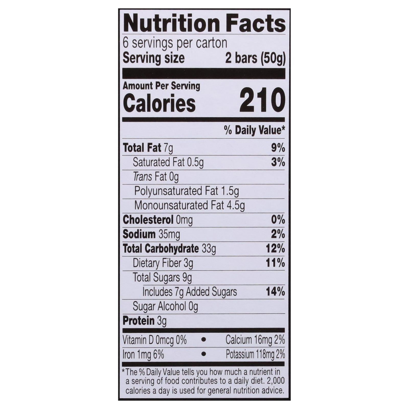 Kind - Bar Breakfast Honey Oat - CS of 5-6/1.76 Z