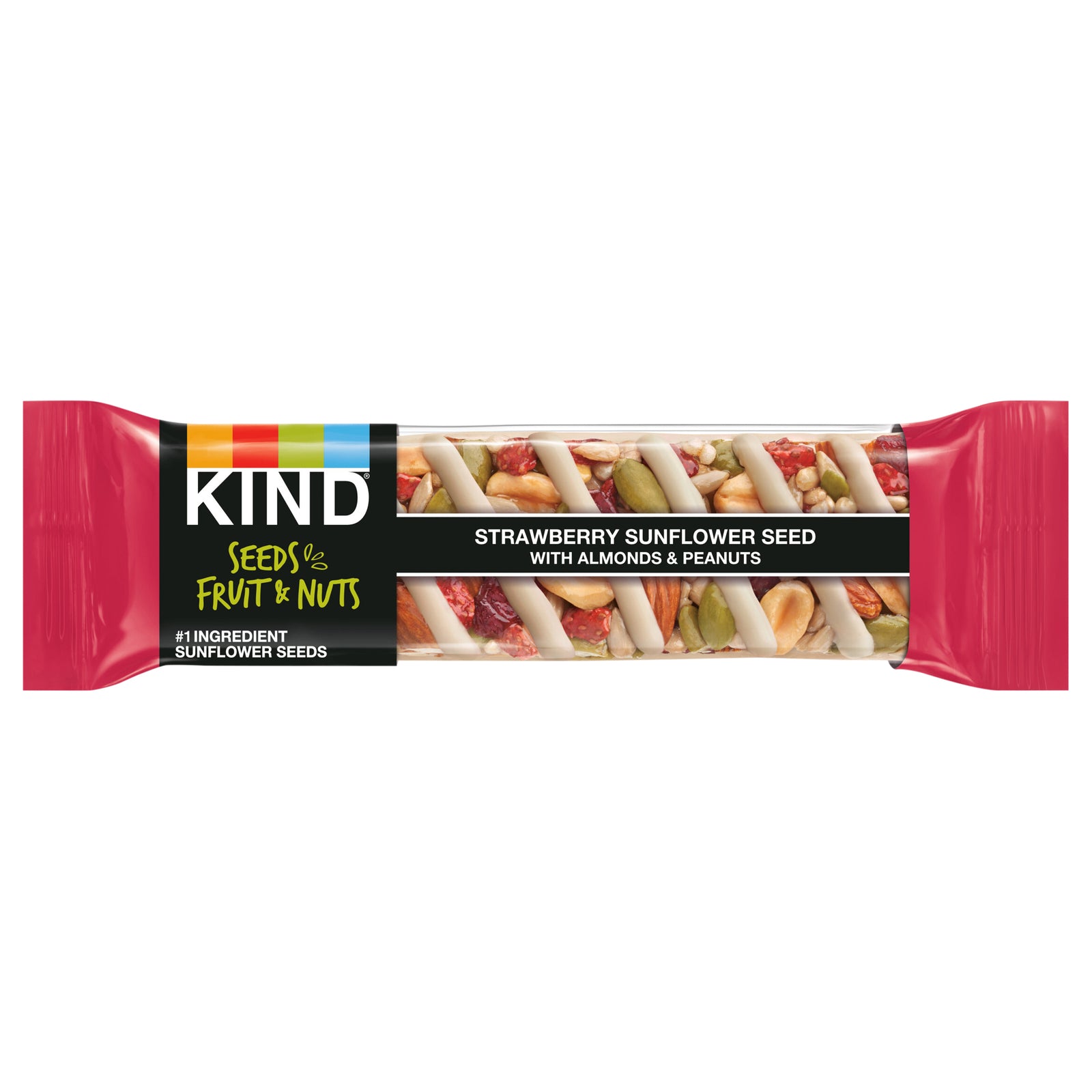 Kind - Bar Straw Sunflower Seed - CS of 12-1.4 OZ