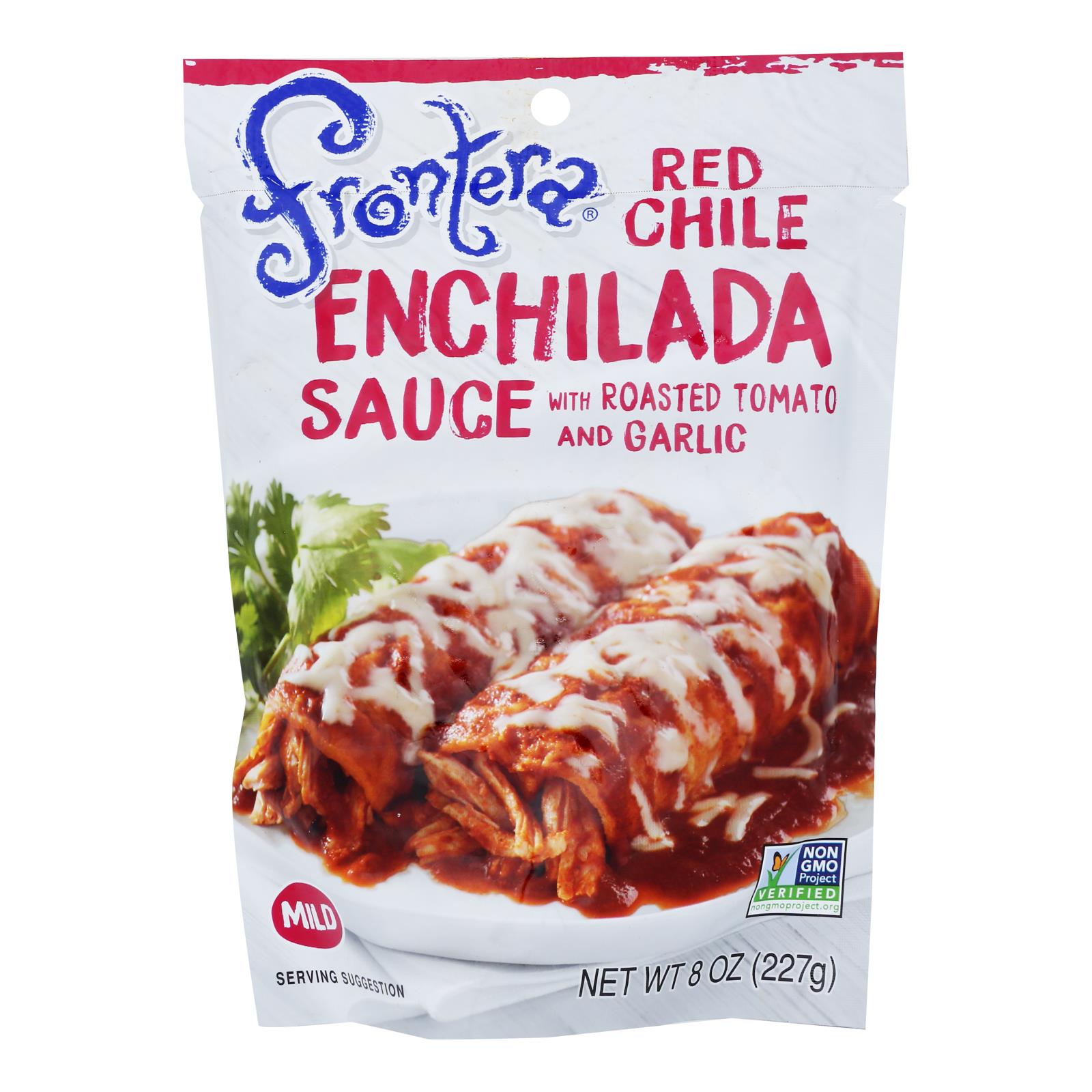 Frontera Foods Red Chile Enchilada Sauce - Enchilada Sauce - Case Of 6 - 8 Oz.