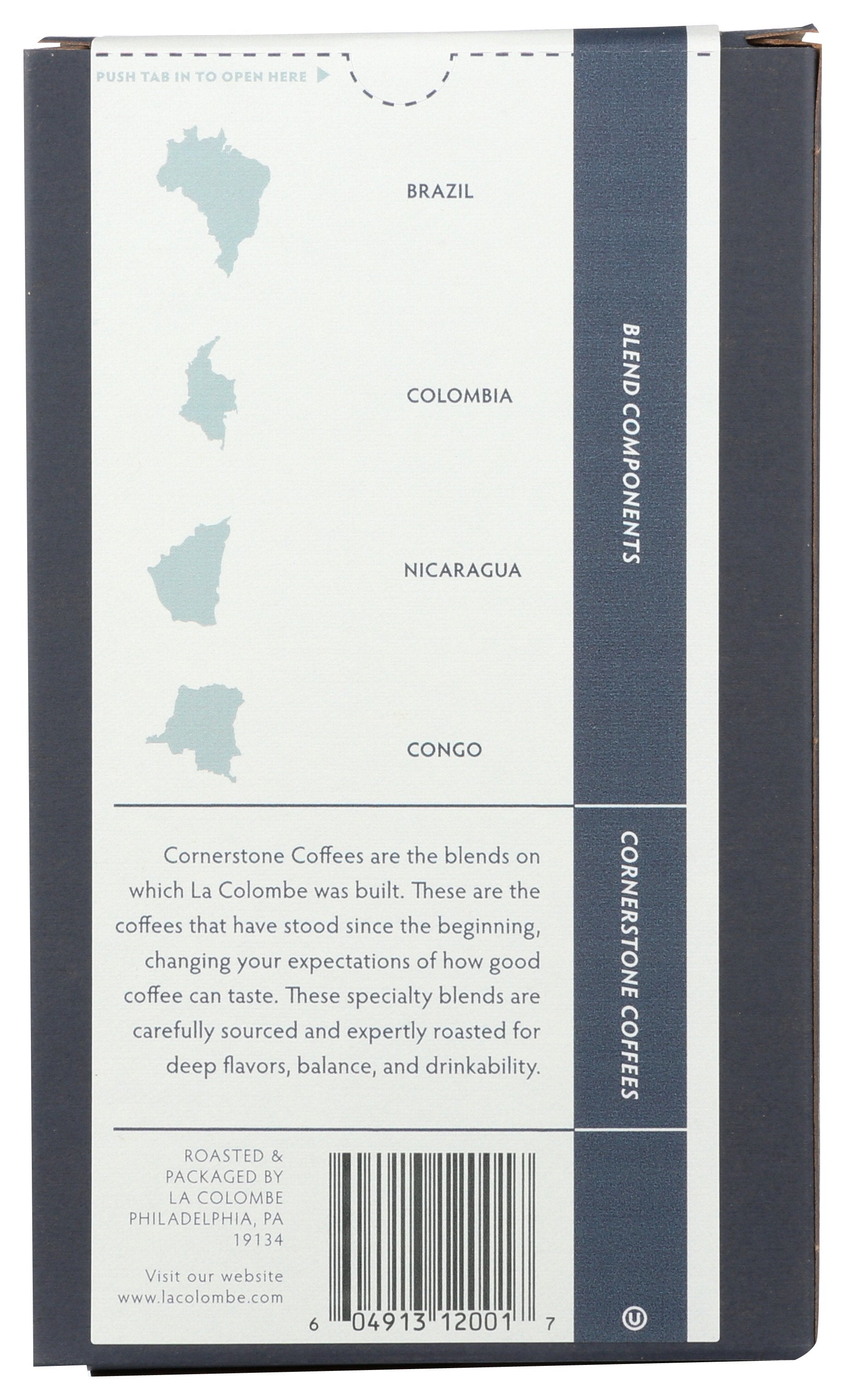 LA COLOMBE COFFEE WHL BEAN NIZZA - Case of 4