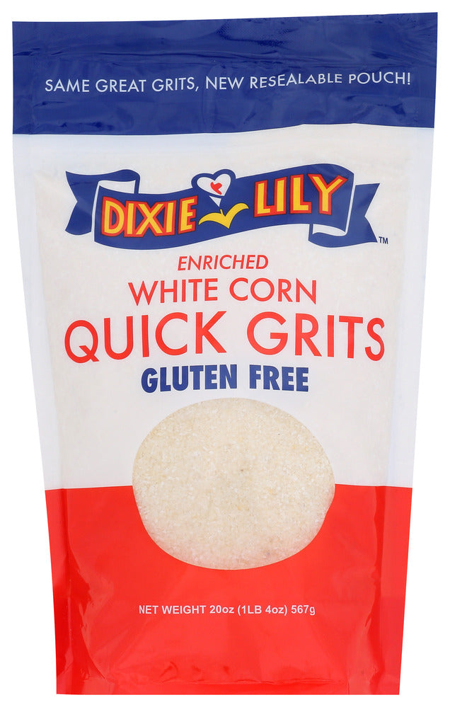 Dixie Lily Quick Grits White - Count of 6 - 20oz