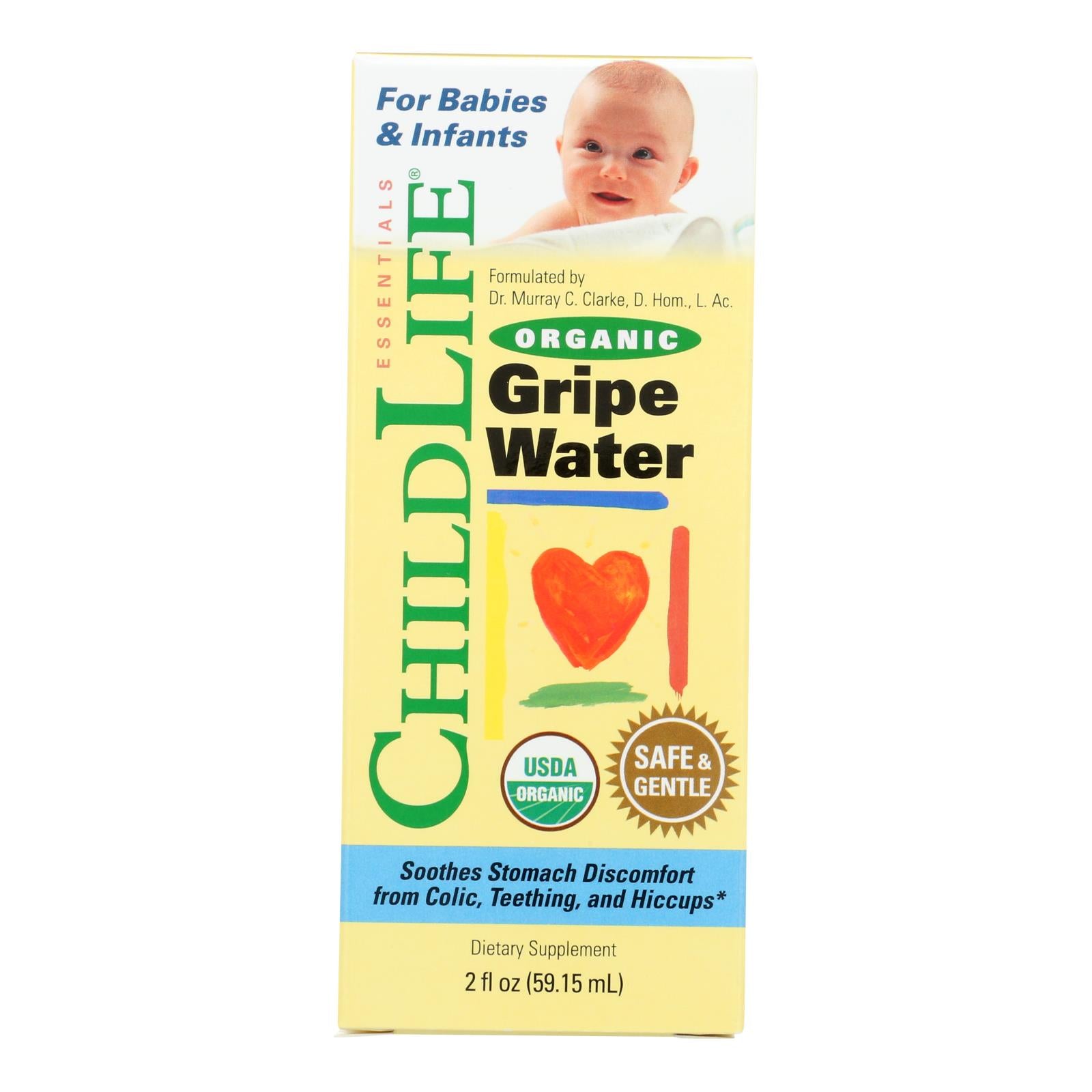 Childlife Essentials Organic Grape Water Dietary Supplement  - 1 Each - 2 FZ