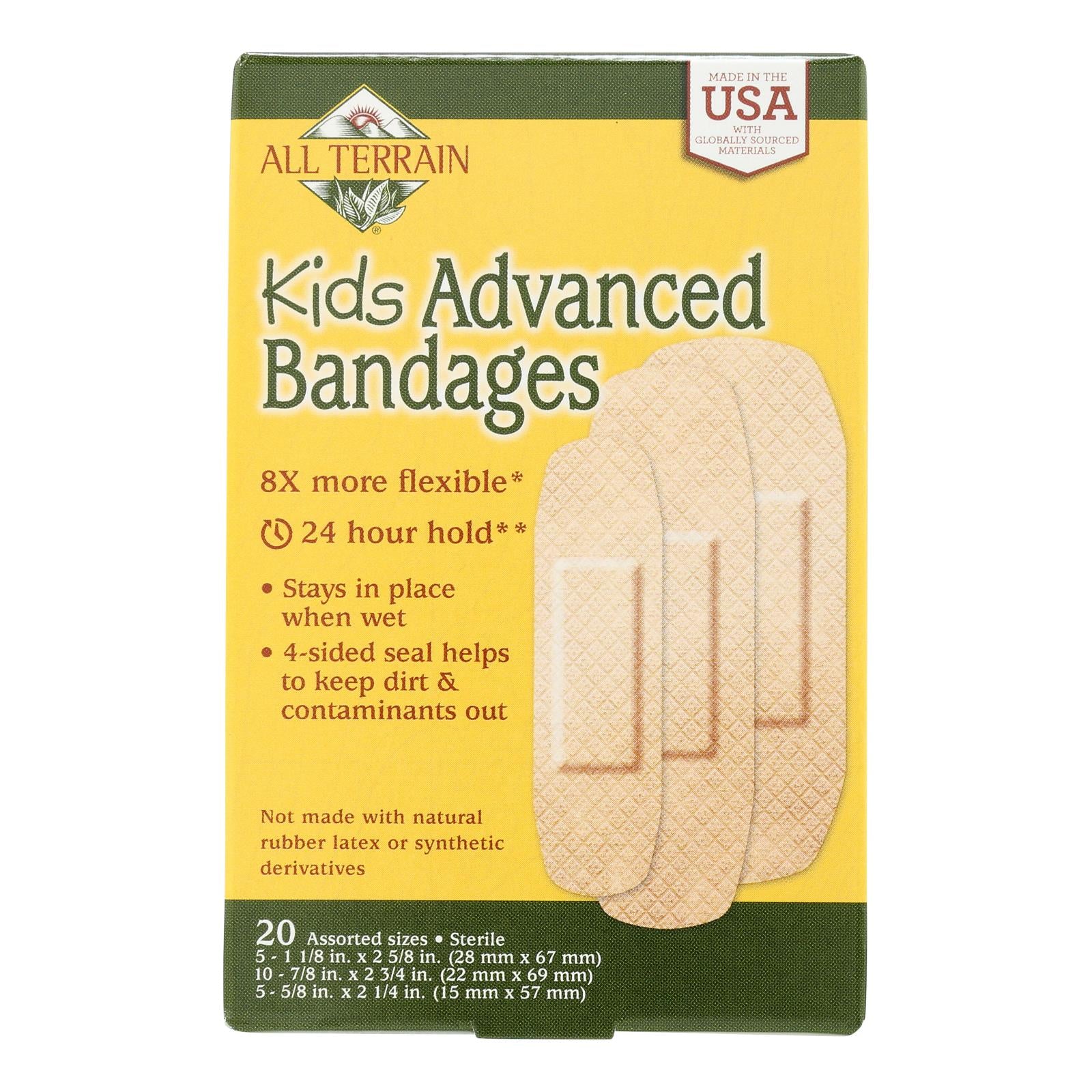 All Terrain - Bandage Kids Adv Assorted - 1 Each 1-20 Ct